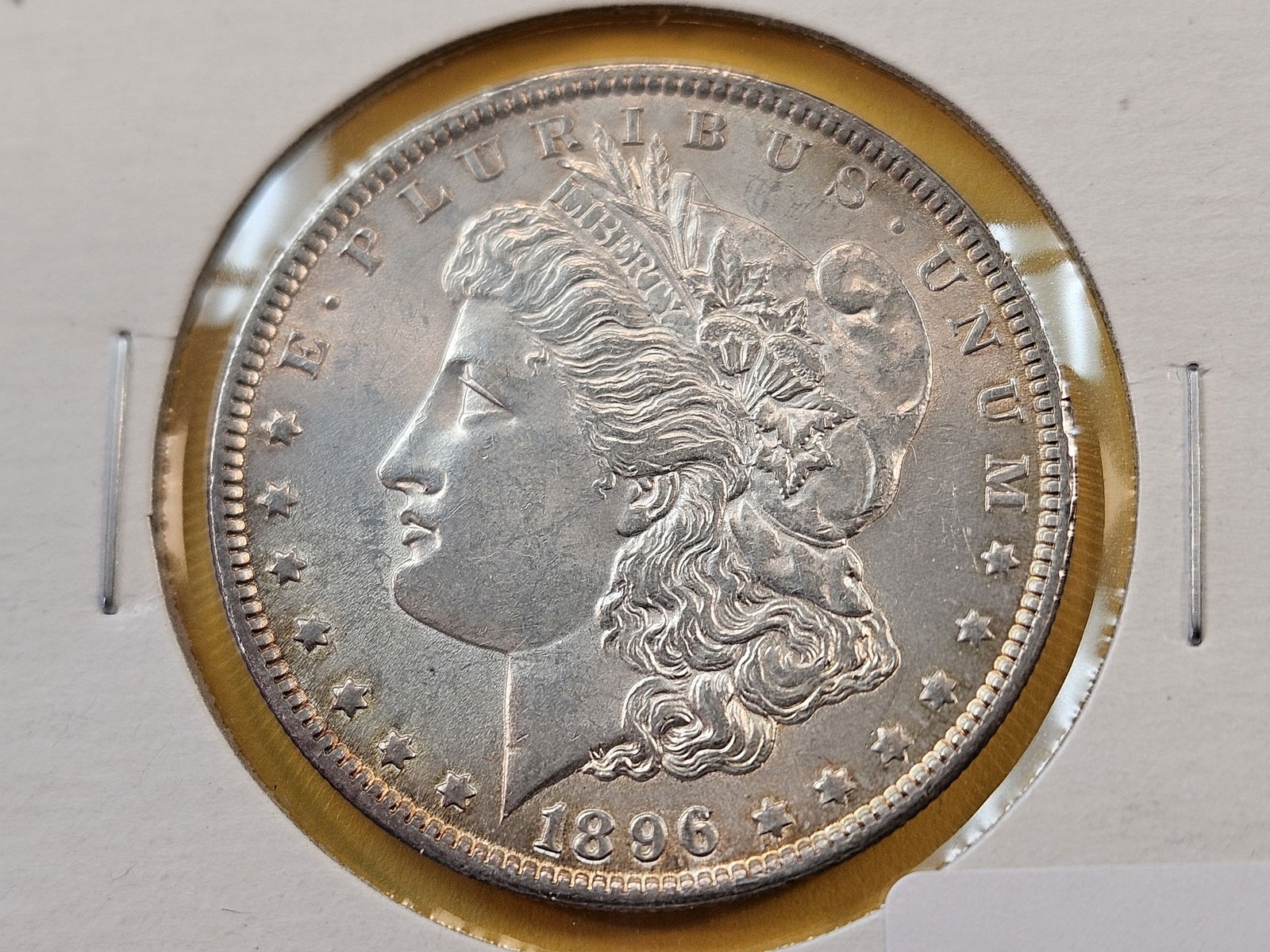 Brilliant Uncirculated 1896 Morgan Silver Dollar (1 of 4)