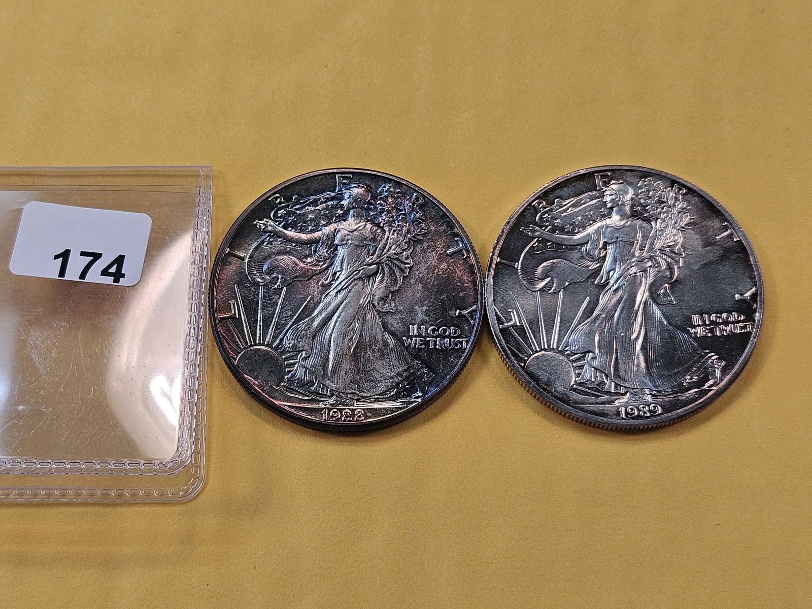 Two Toned American Silver Eagles (1 of 6)