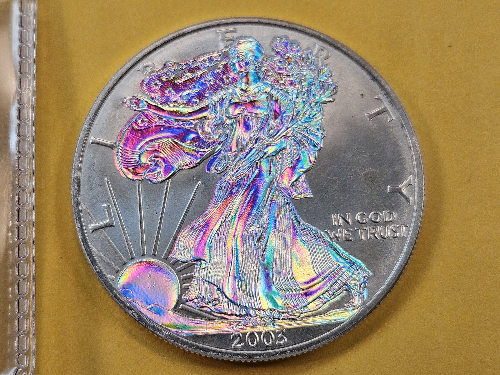 Brilliant Uncirculated 2002 American Silver Eagle (1 of 4)