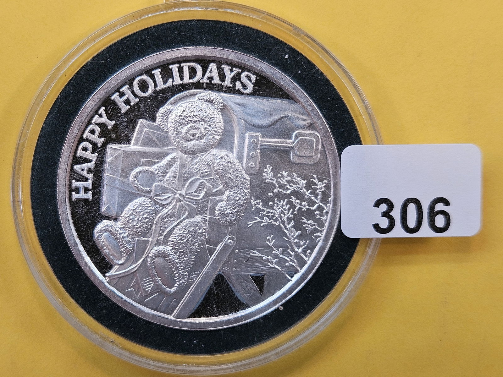 GEM Proof One Troy Ounce .999 Fine Silver Art Round (1 of 2)