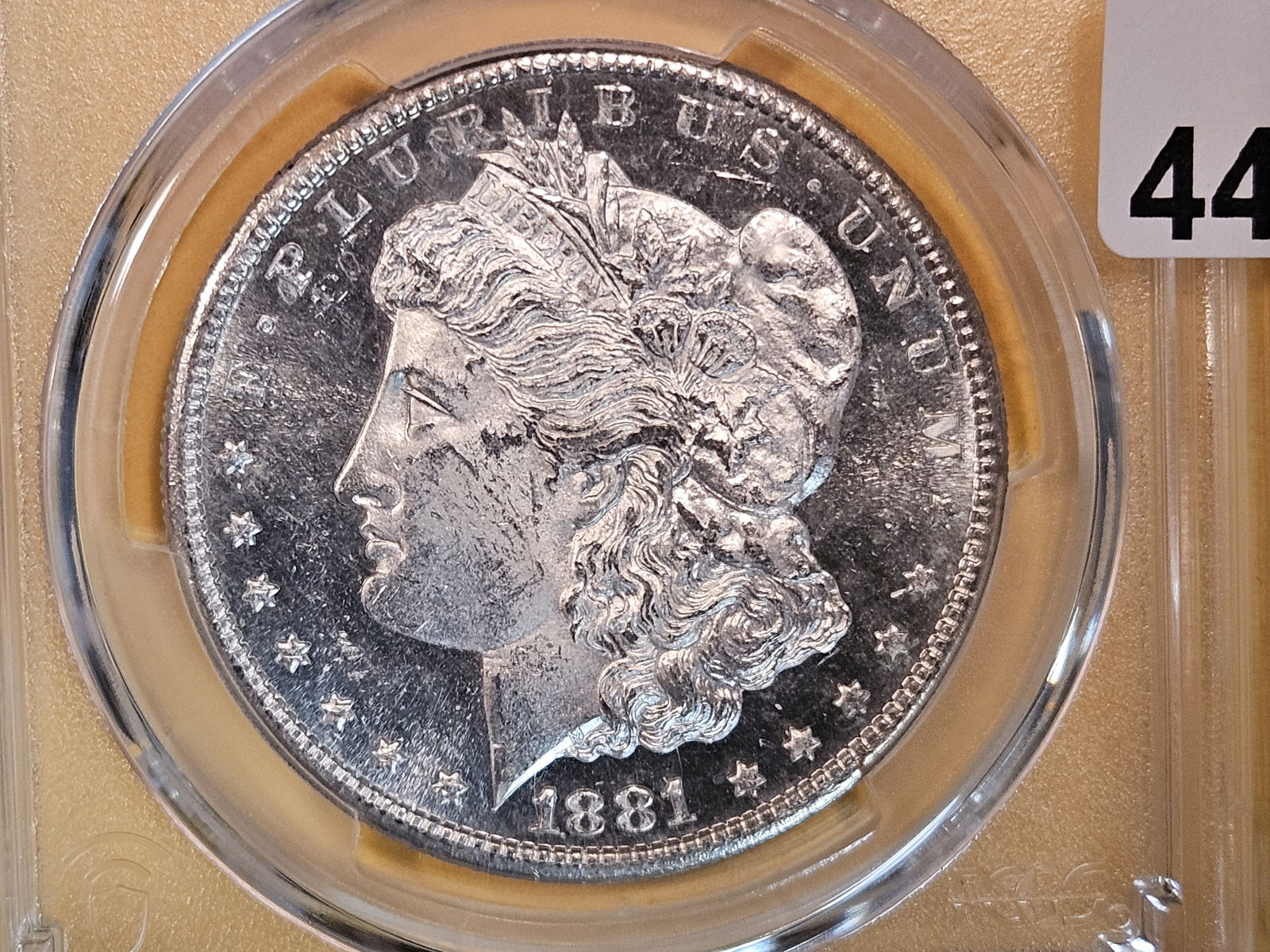 PROOFLIKE! PCGS 1881-S Morgan Dollar in Mint State 64 PL (1 of 7)
