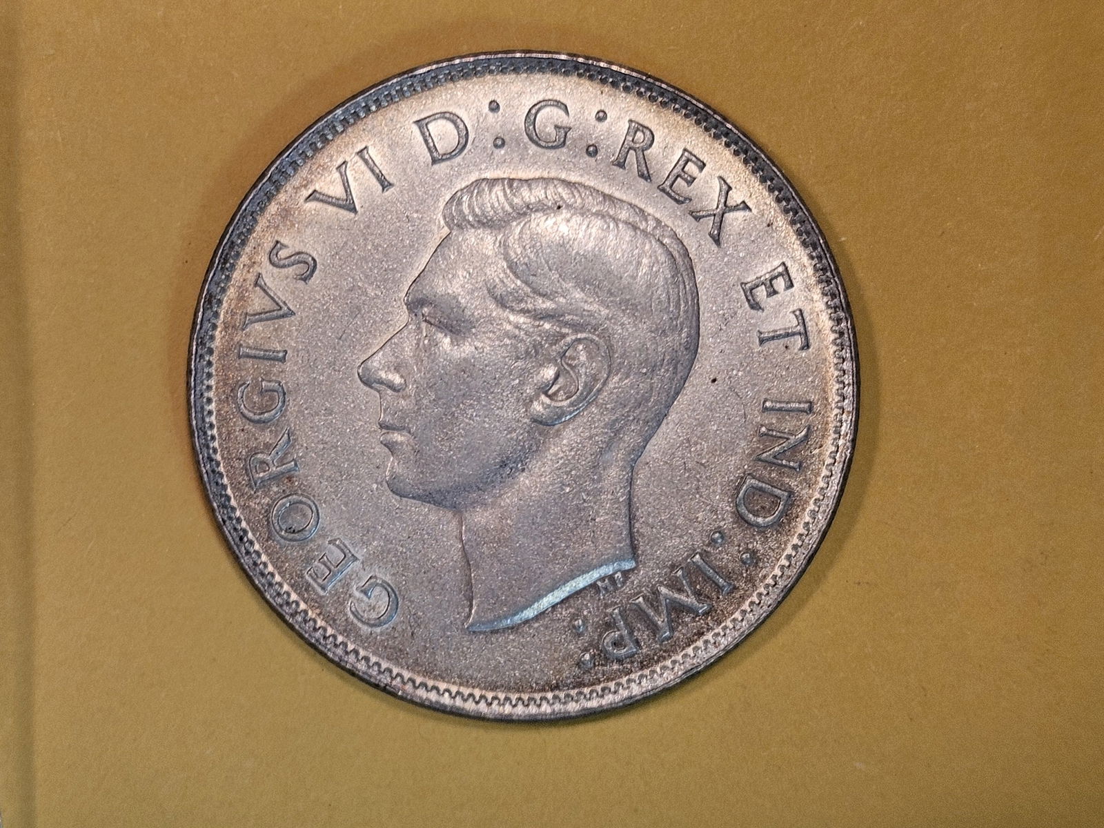 1938 Canada silver 50 cents in Choice About Uncirculated plus (1 of 5)