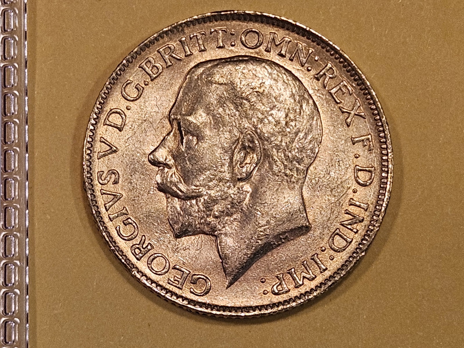 GOLD! Brilliant 1920 Australia Gold Sovereign: KM # 29