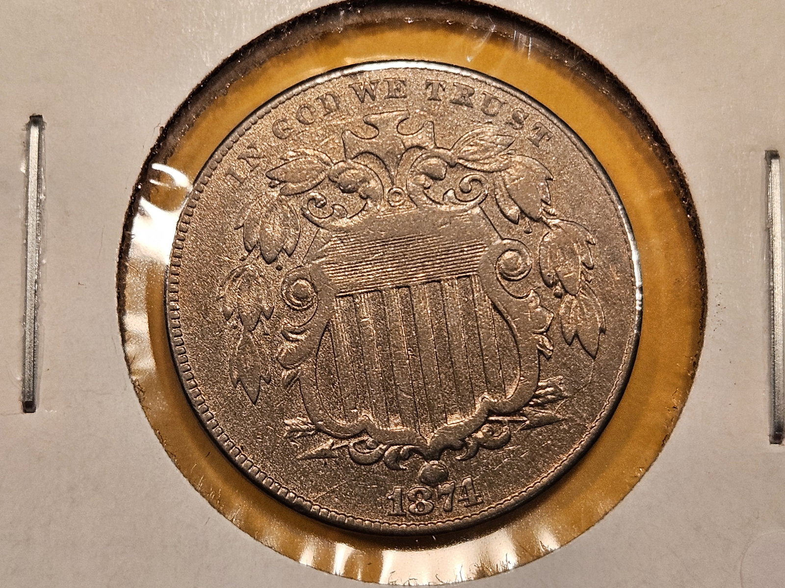 1874 Shield Nickel (1 of 3)