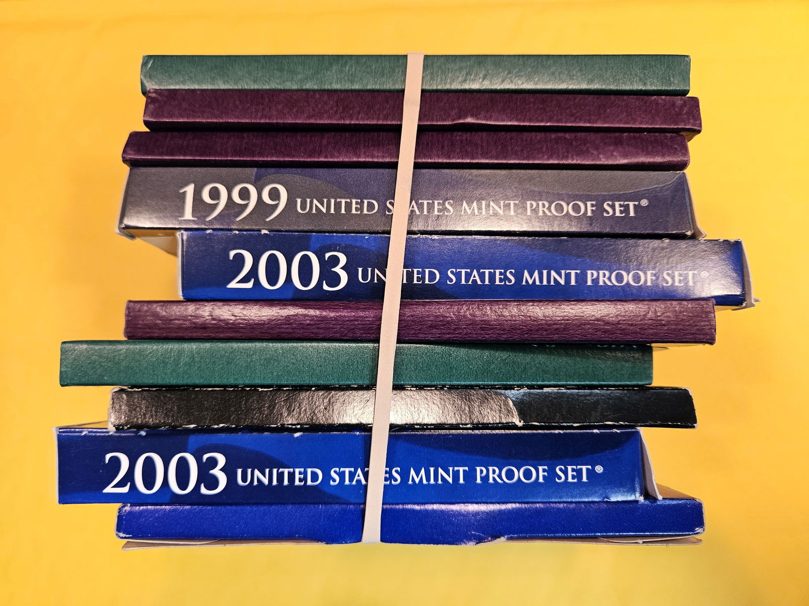 Ten mixed US Proof Sets (1 of 2)