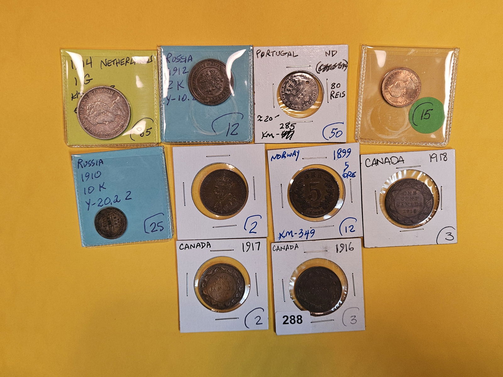 Ten more, fun, mixed World Coins (1 of 7)
