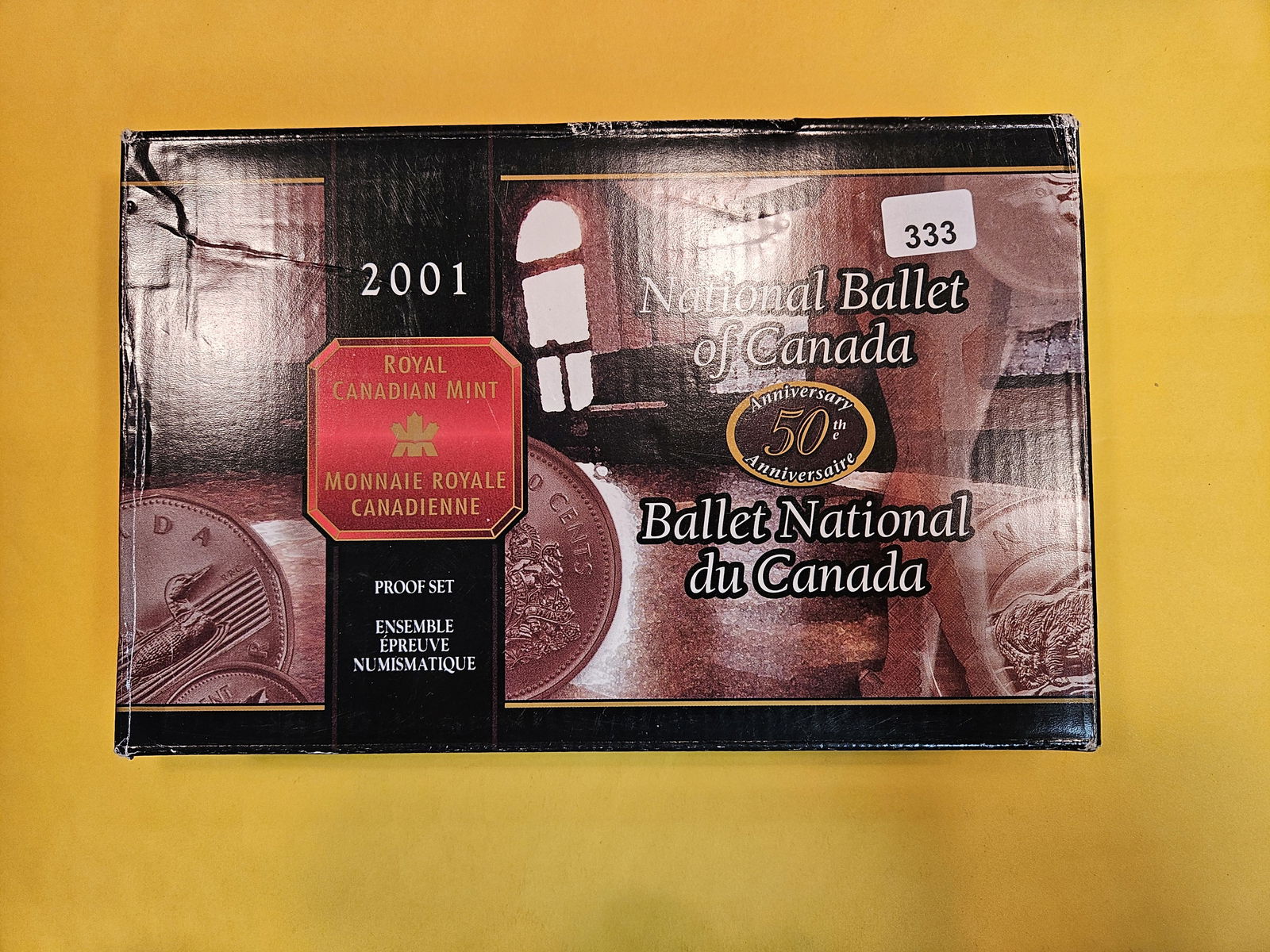 2001 National Ballet of Canada Silver Proof Coin Set (1 of 3)