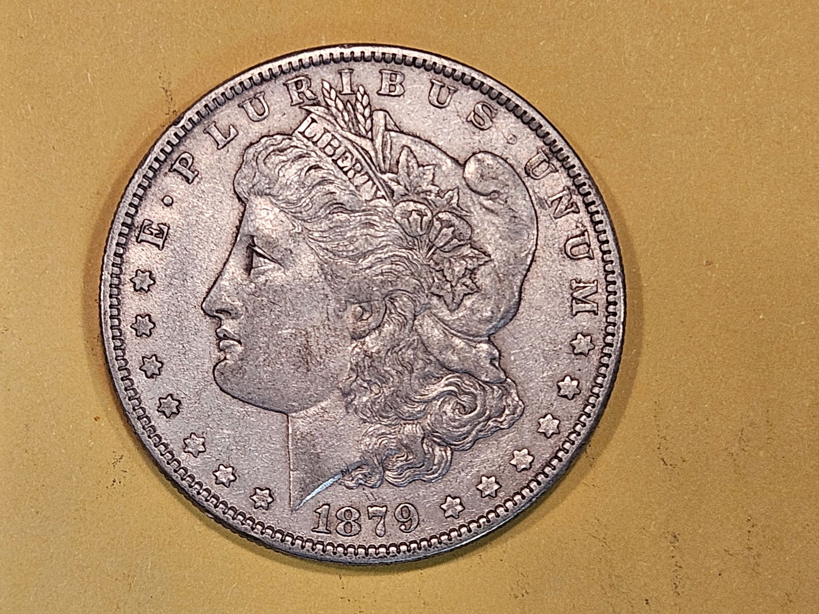 1879-O Morgan Dollar in About Uncirculated (1 of 5)
