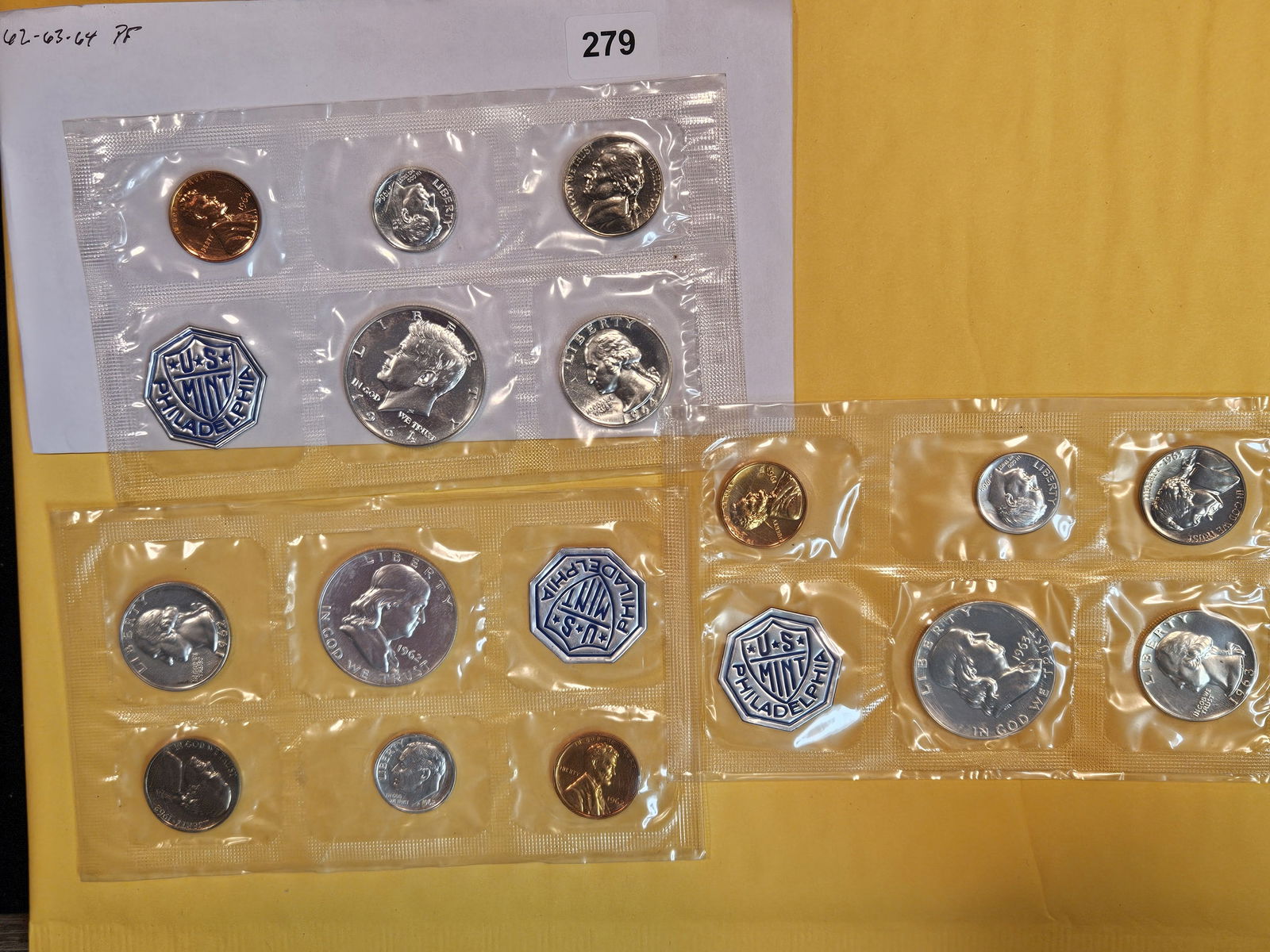 Three GEM US Silver Proof Sets (1 of 5)