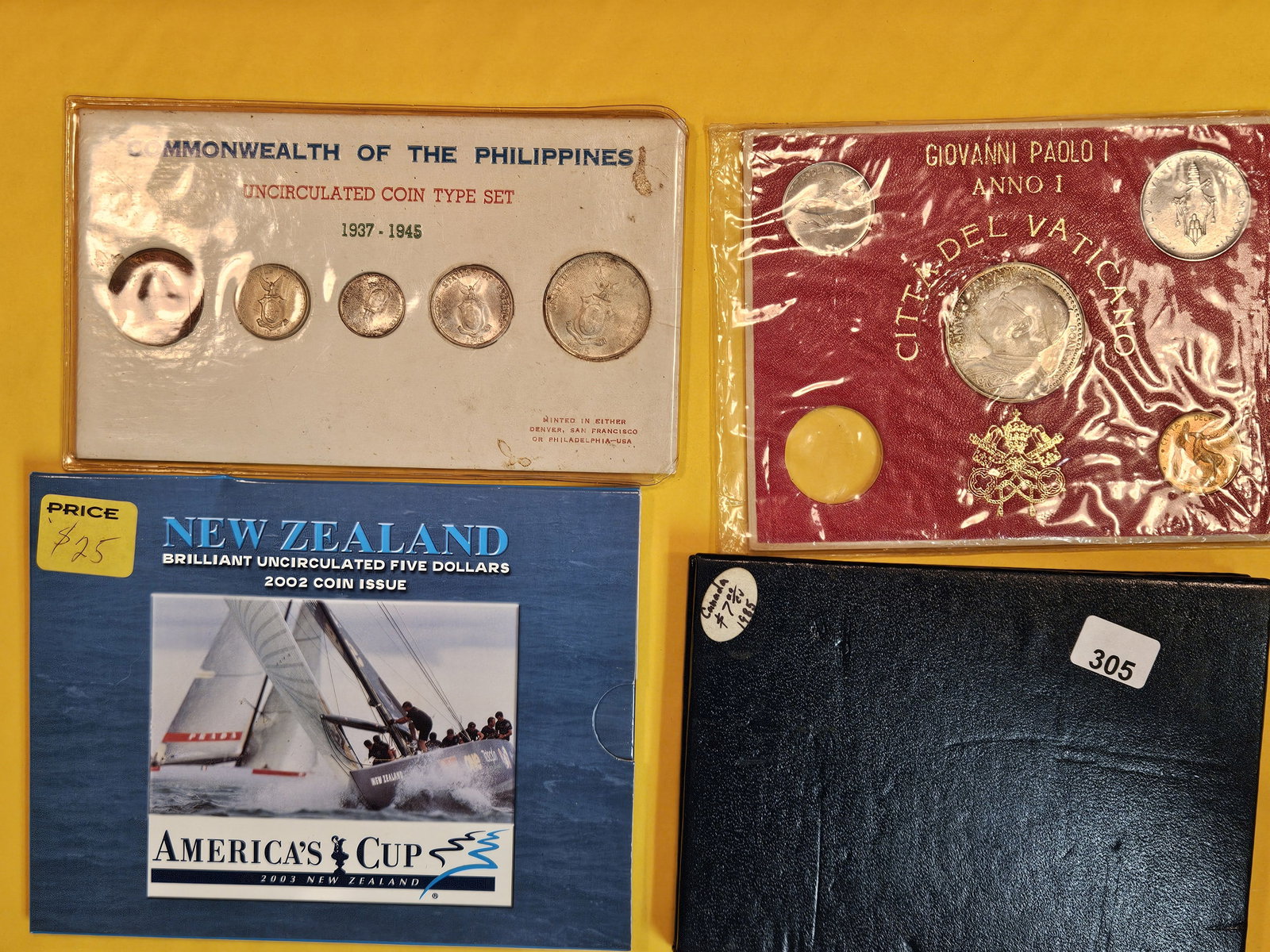 Seven more mixed World coin sets (1 of 10)