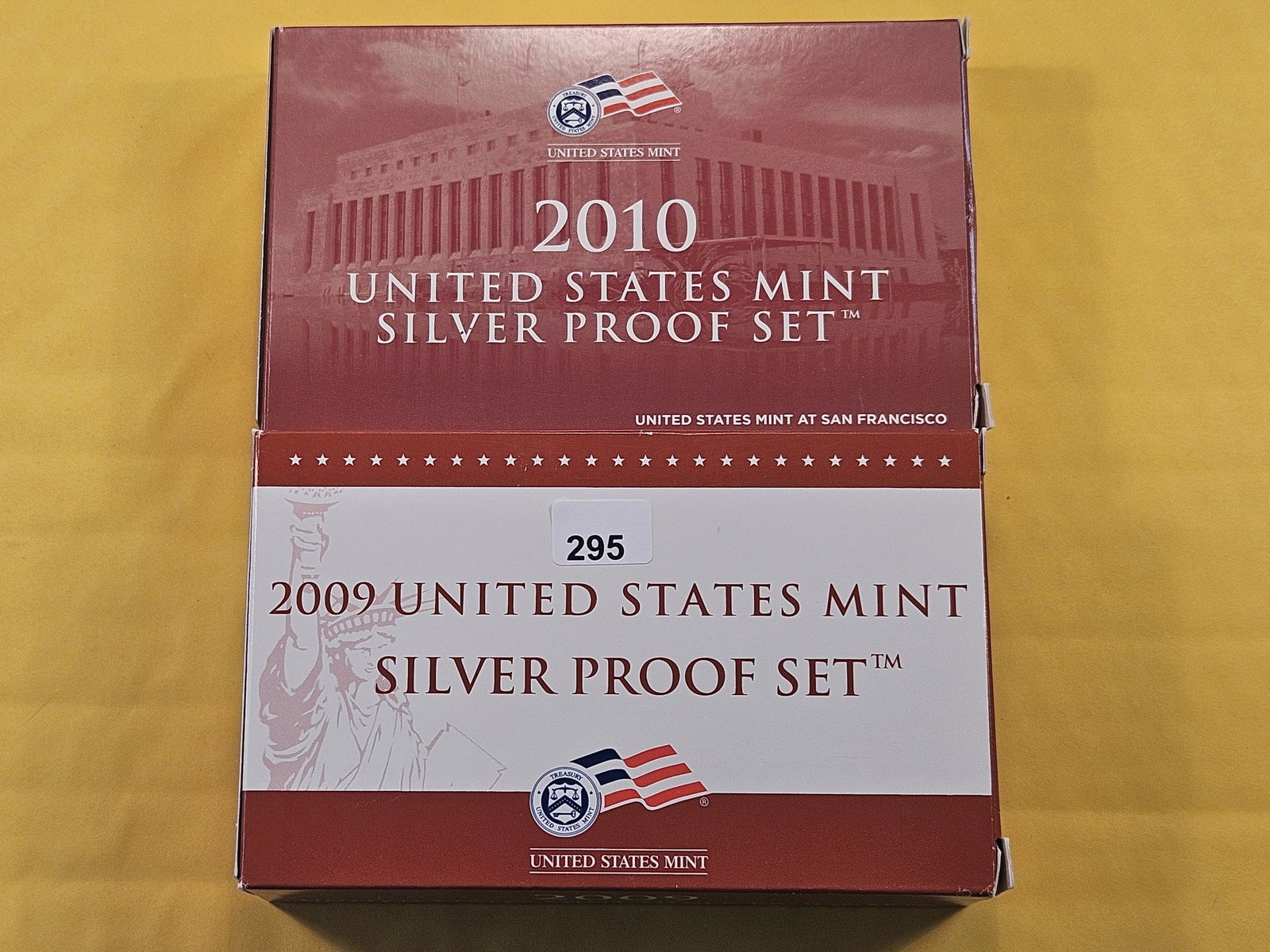 Two US Silver Proof Sets (1 of 2)