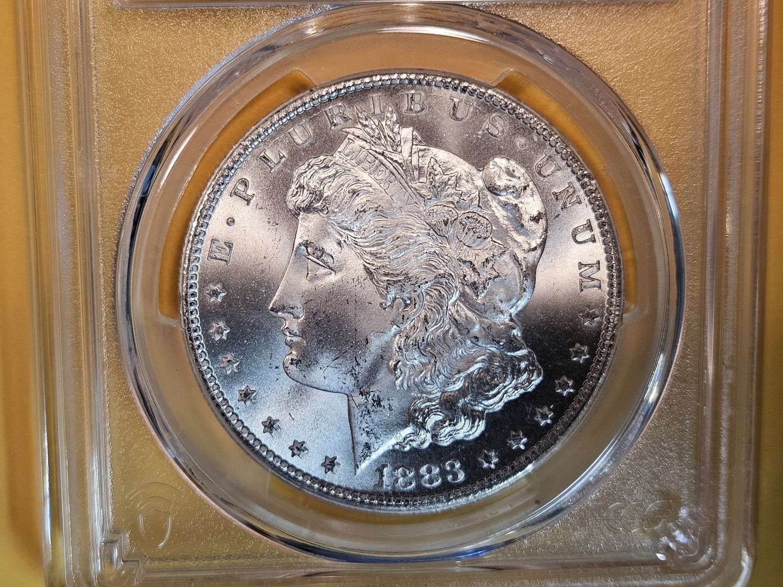 GEM!!** KEY DATE ** PCGS 1883-CC Morgan Dollar in Mint State 65 (1 of 12)