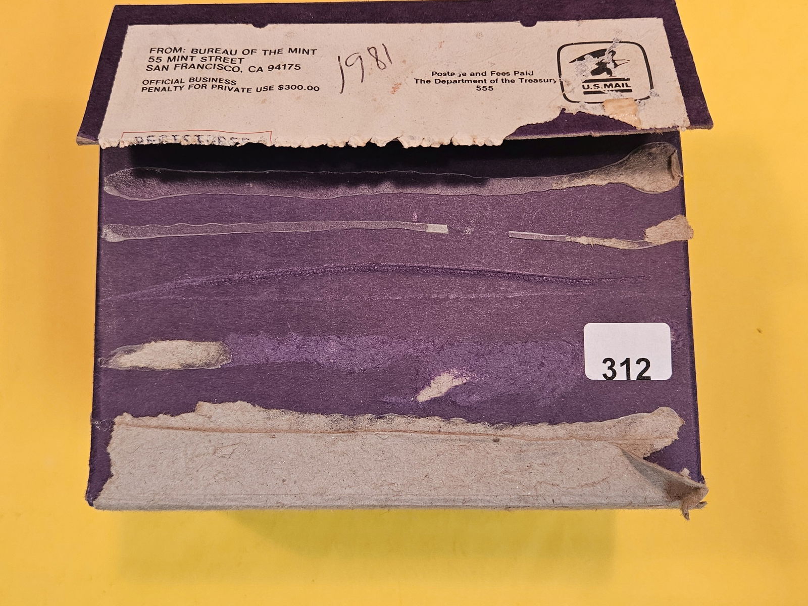 Five 1981 US Proof Sets (1 of 2)