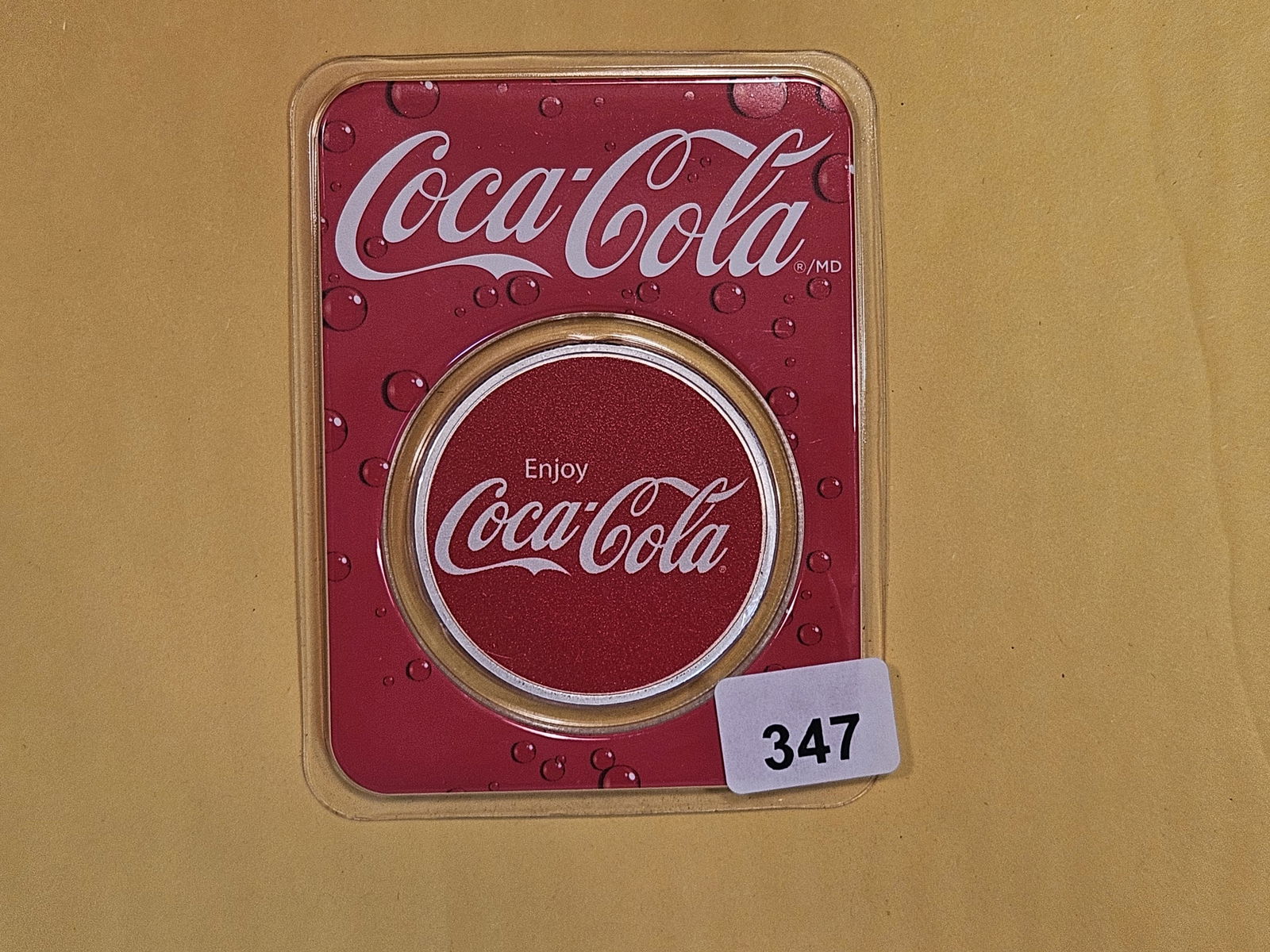 One Troy ounce .999 fine silver art round (1 of 2)