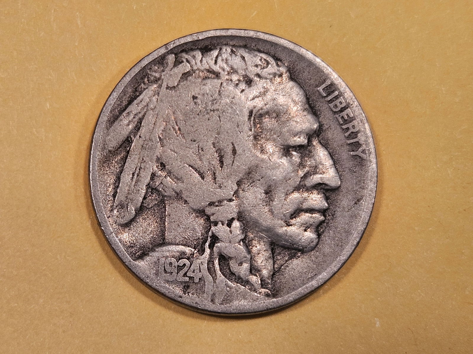 Better Date 1924-D Buffalo Nickel (1 of 3)