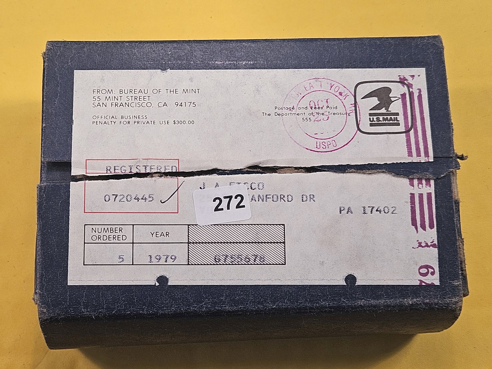 Five 1979 US Proof Sets (1 of 2)