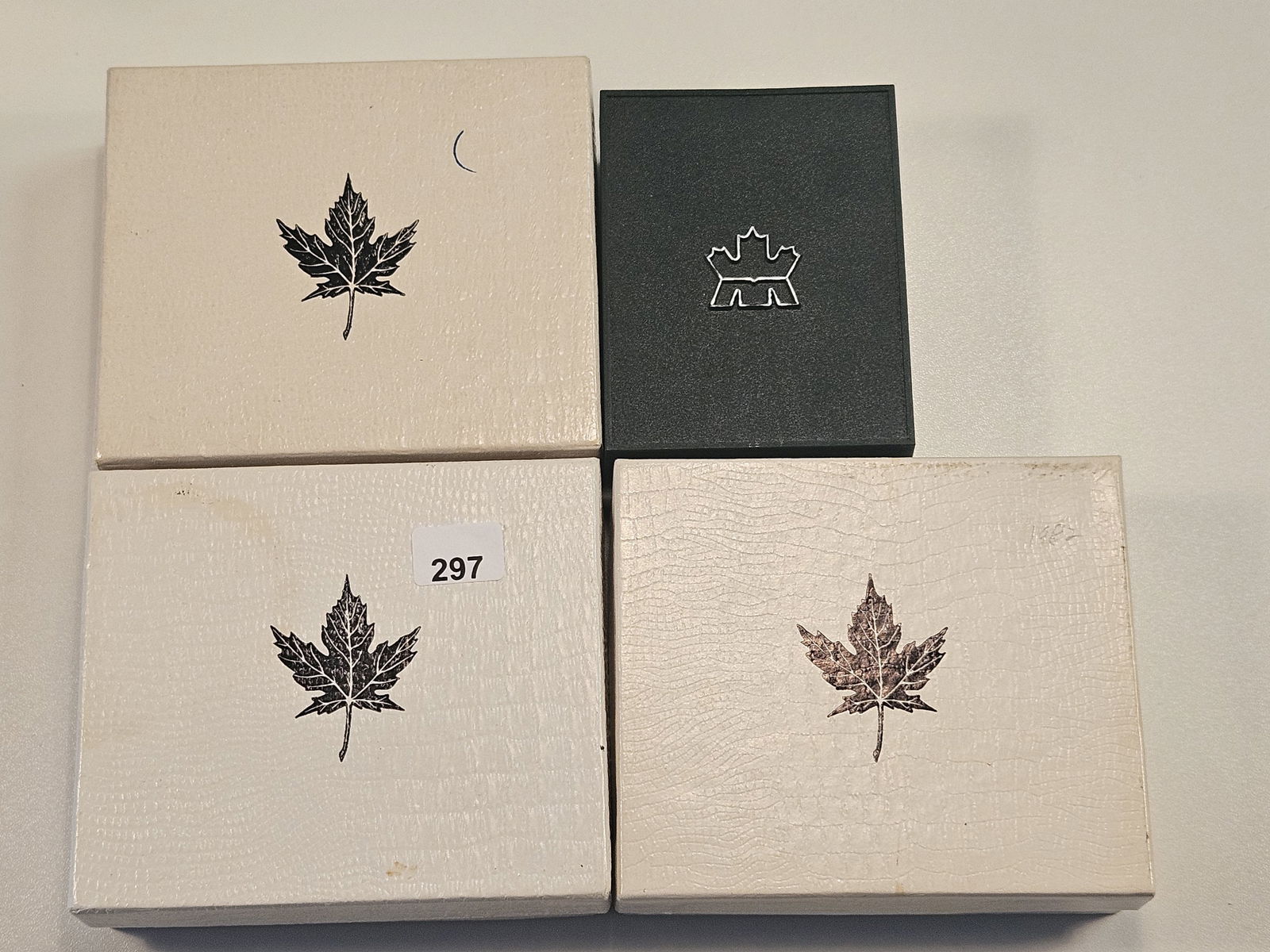 Four Canadian Commemorative Proof Dollars (1 of 6)