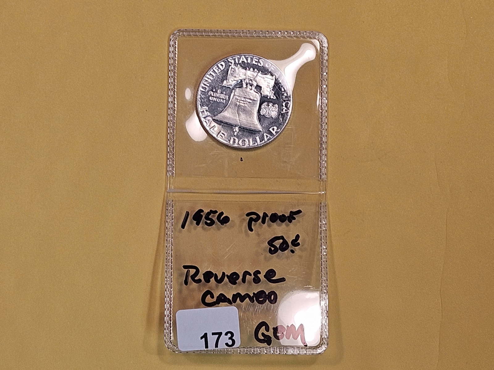 GEM Proof 1956 Silver Franklin Half Dollar (1 of 3)