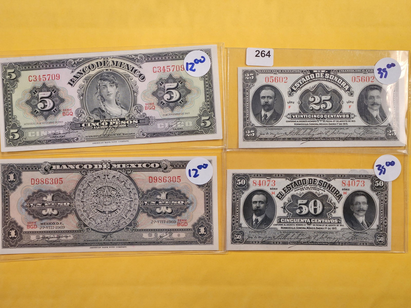 Four Mexican Notes (1 of 4)