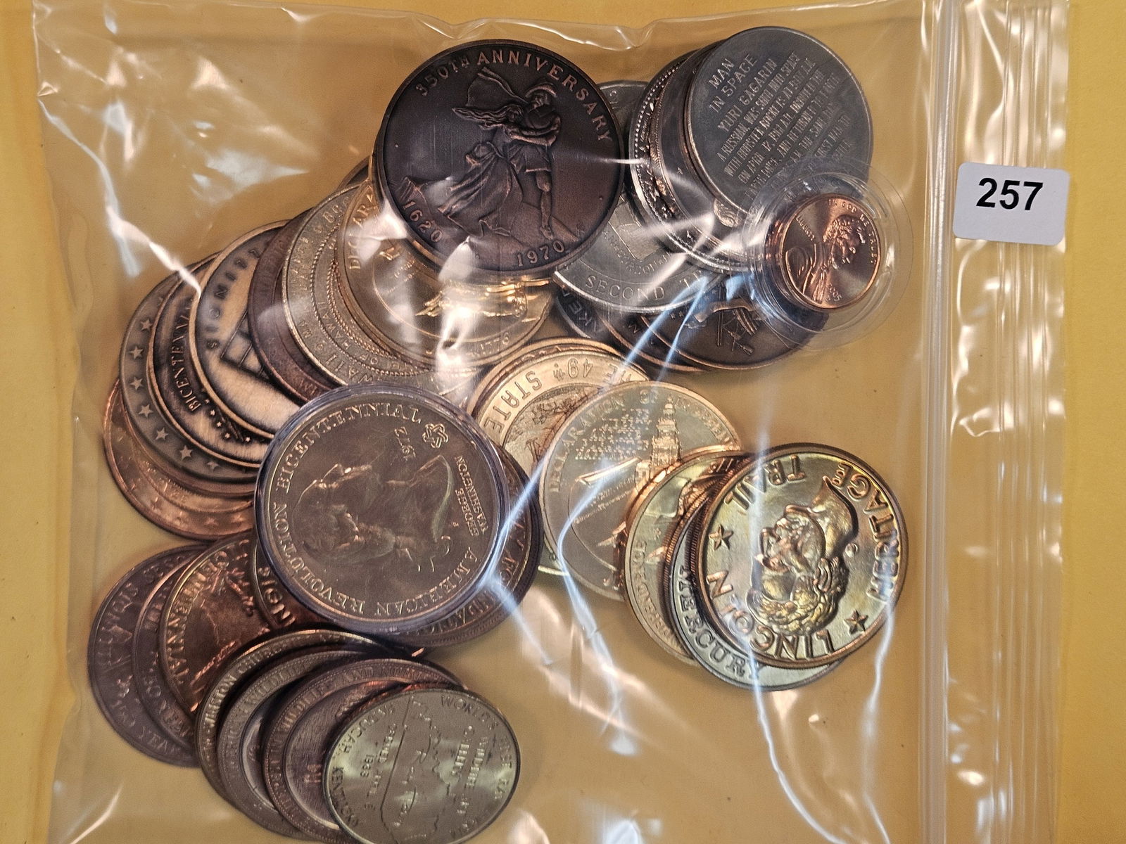 EXONUMIA!: Two Pounds of tokens