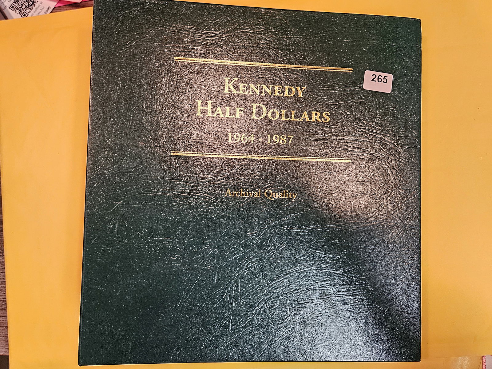 Partially complete Kennedy Half Dollar Collection (1 of 6)