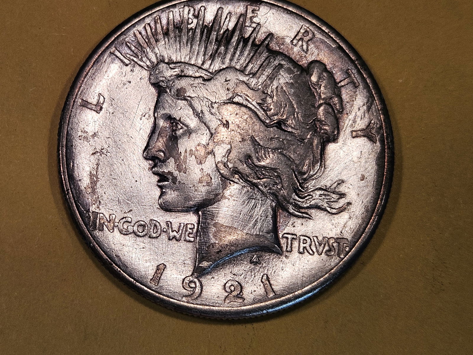 ** KEY DATE ** 1921 Peace Silver Dollar (1 of 5)