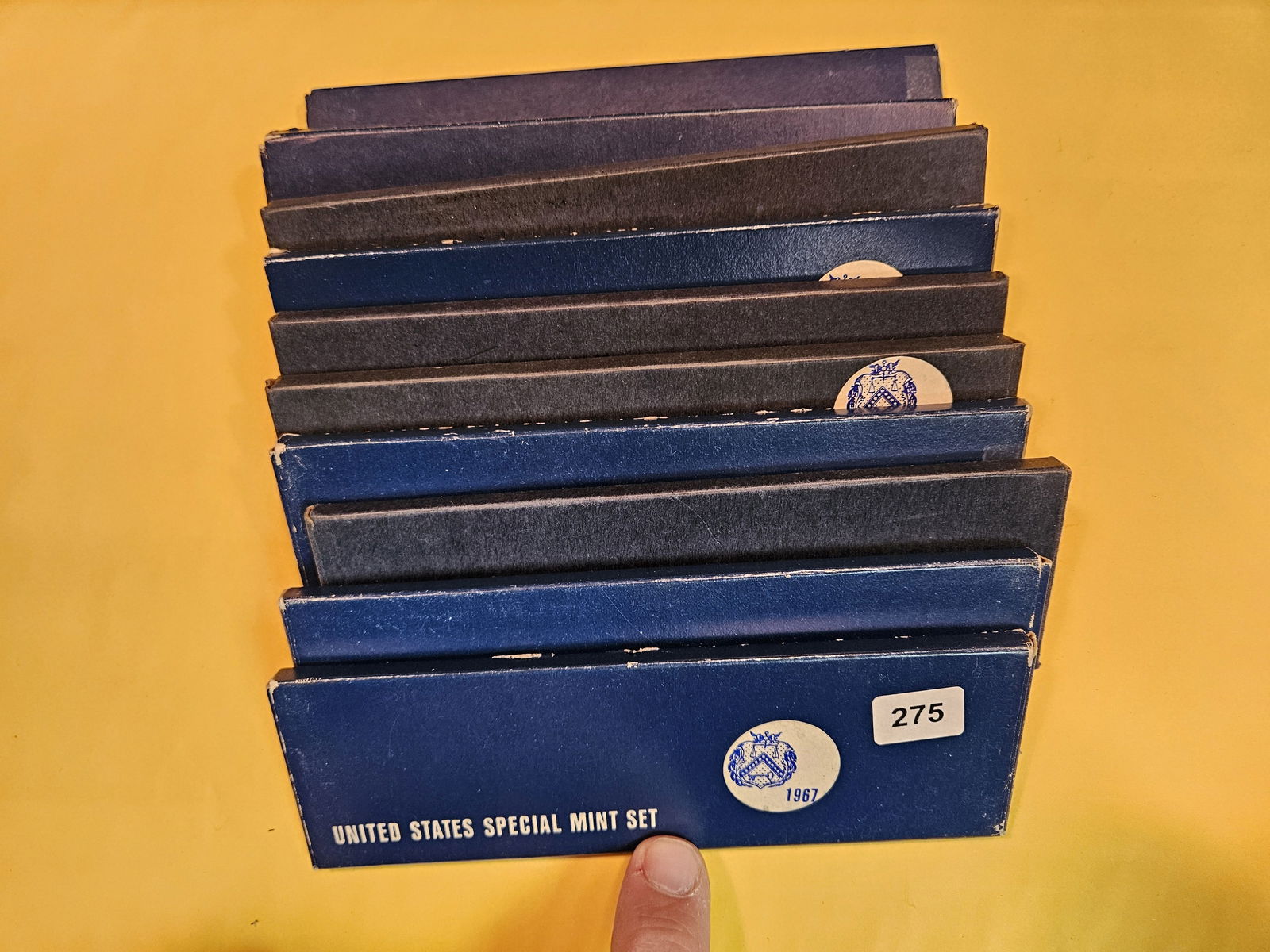 Ten US Silver Special Mint Sets (1 of 1)