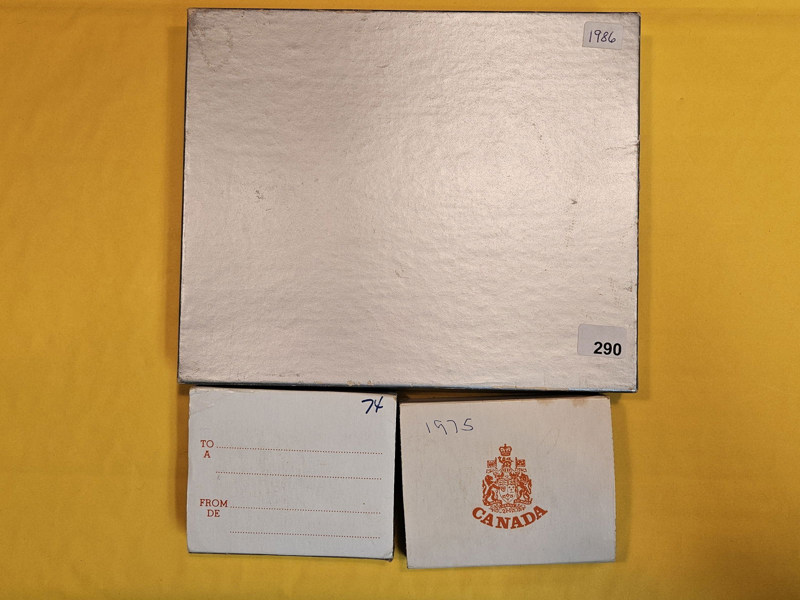 Canadian Coin Set and Two Canadian Silver Dollars (1 of 4)