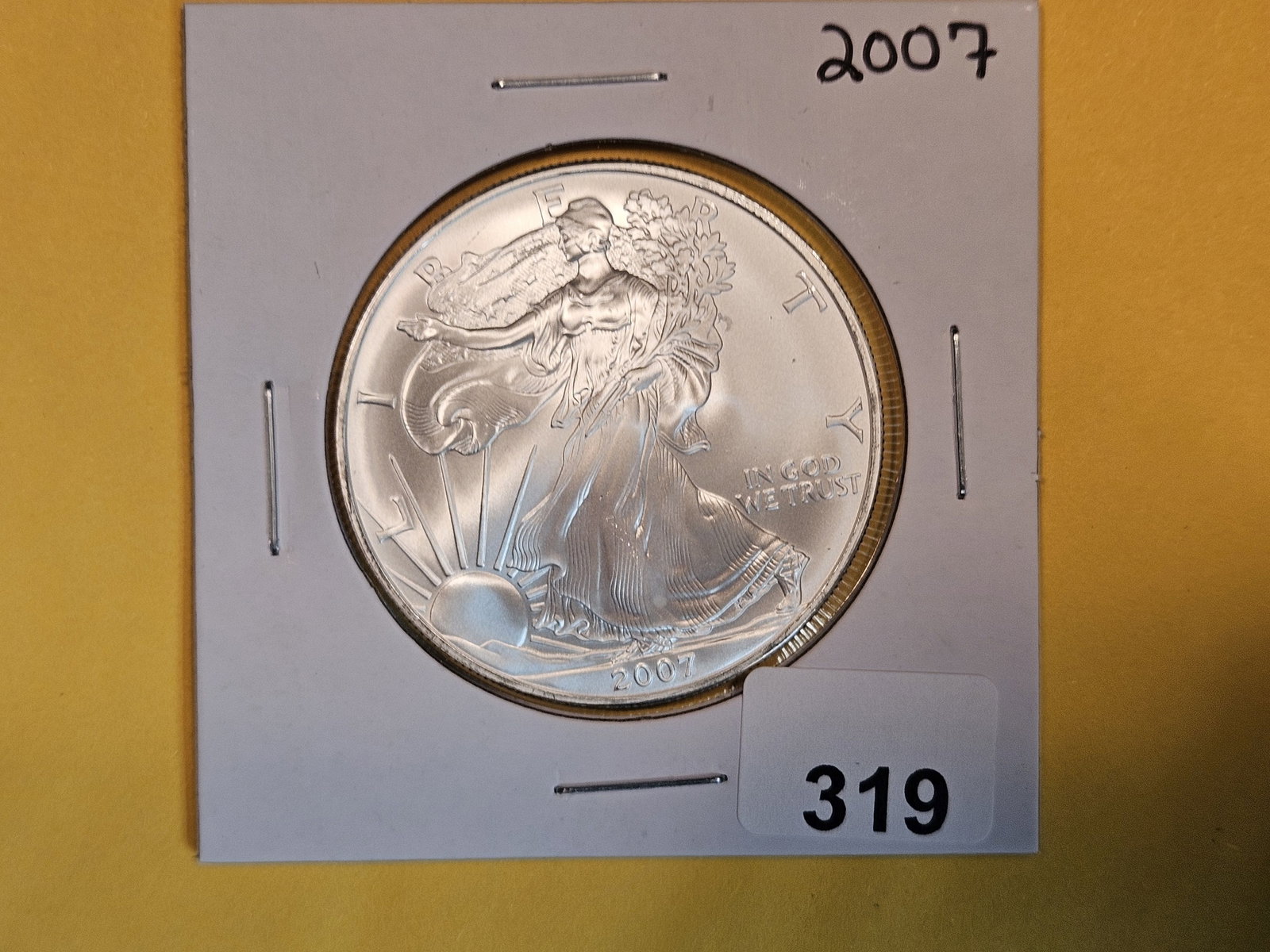 And last, but not least, a GEM BU 2007 ASE: Thanks all for another great auction! Have a fabulous night, wonderful week and we'll see ya'll again next time