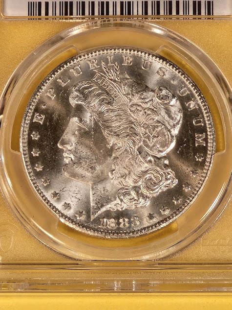 ** KEY DATE ** PCGS 1883-CC Morgan Dollar in Mint State 64 (1 of 10)