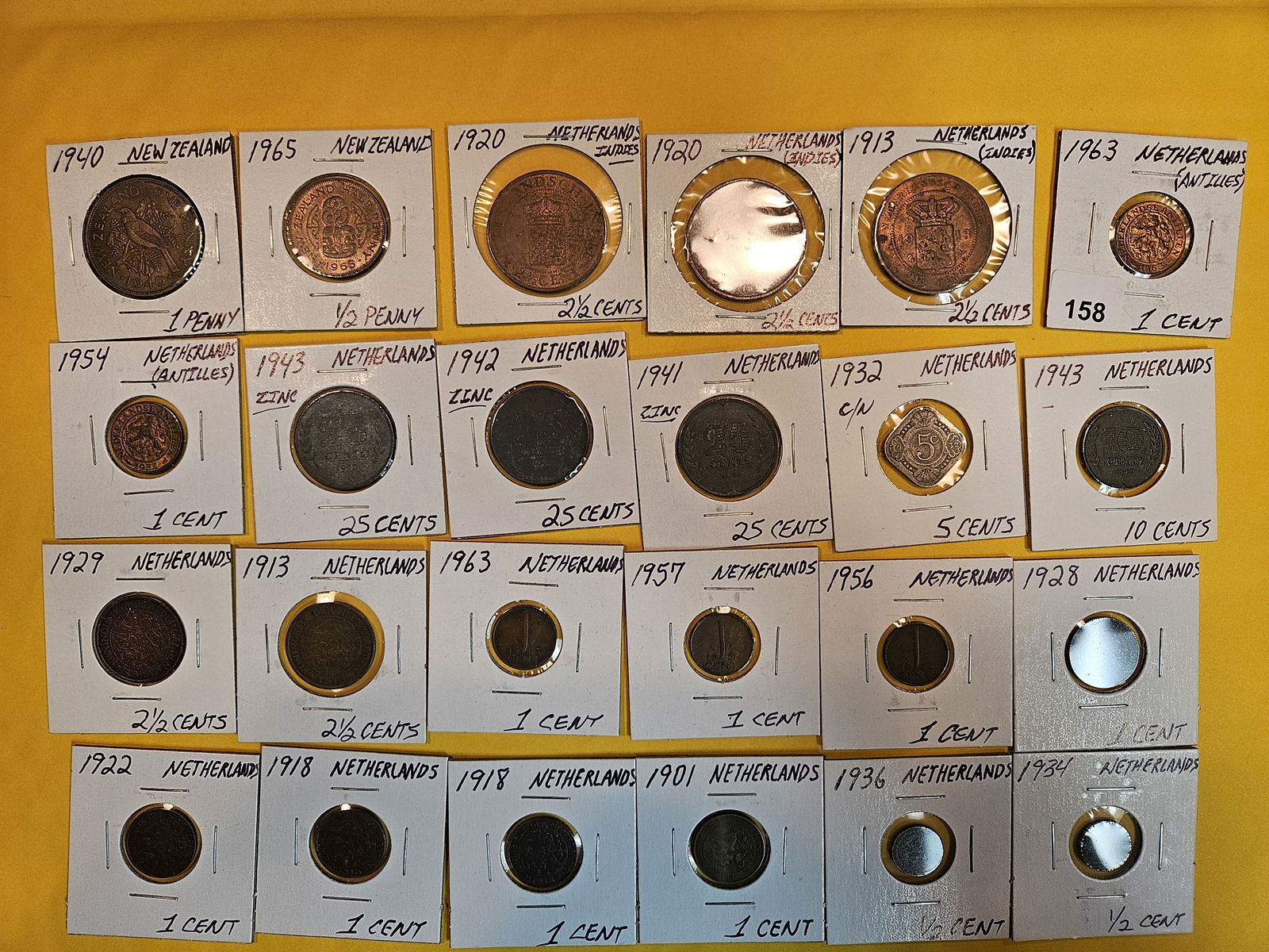 Twenty-four nice mixed World coins (1 of 7)