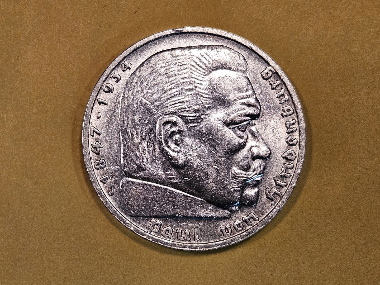 Brilliant Uncirculated 1937 Germany silver 5 marks (1 of 4)