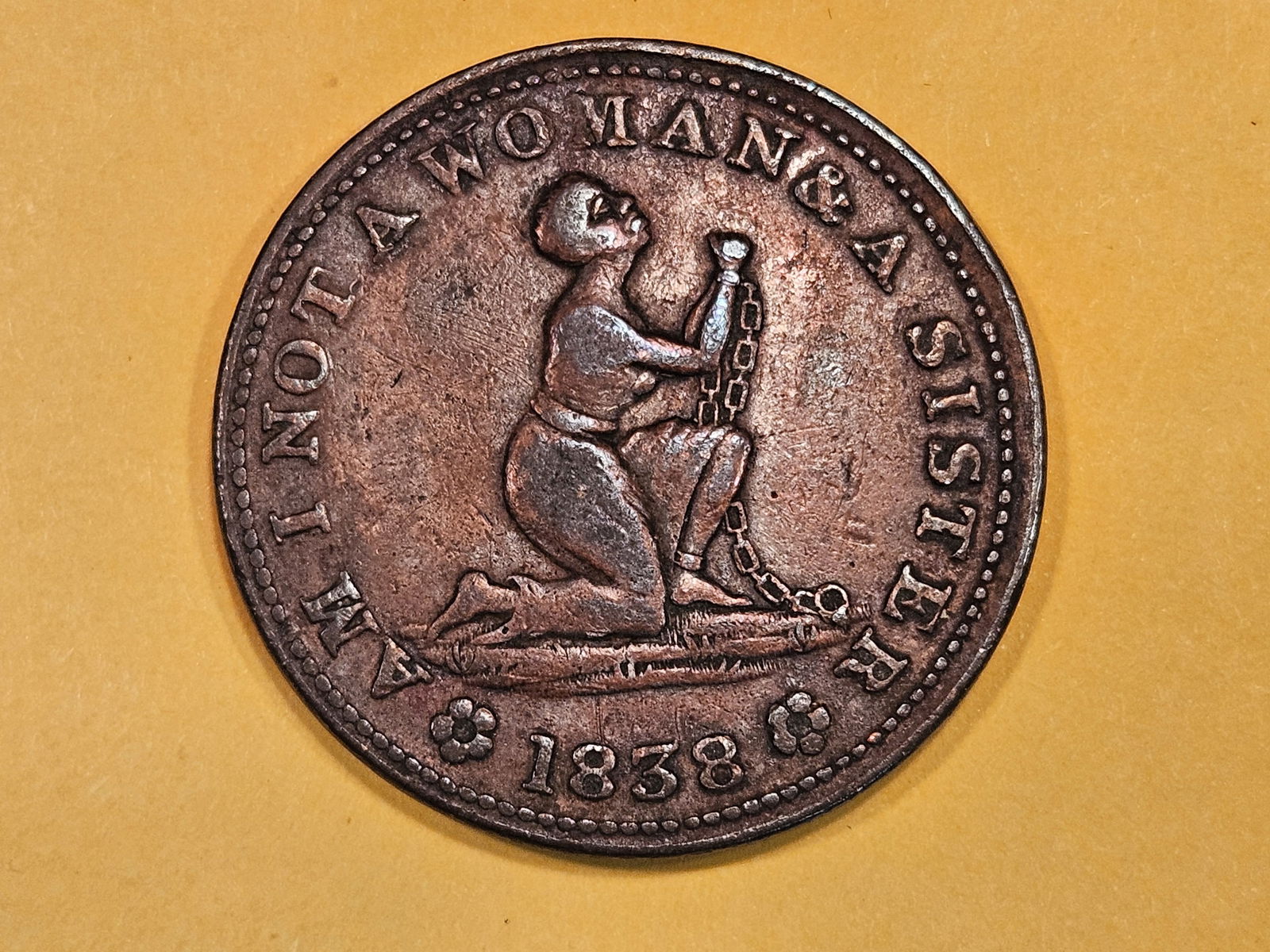 Scarcer 1838 Hard Times Token (1 of 5)