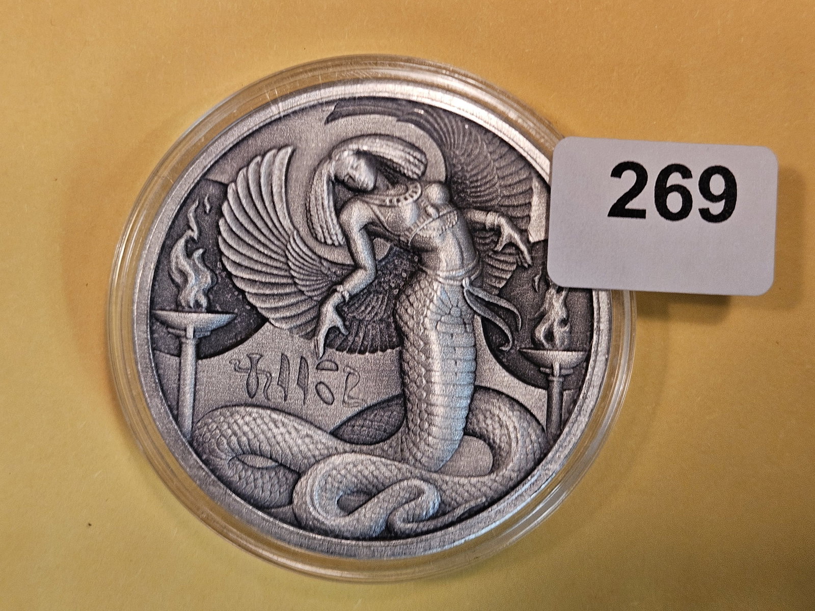 TWO Troy ounce .999 fine Silver art piece (1 of 3)