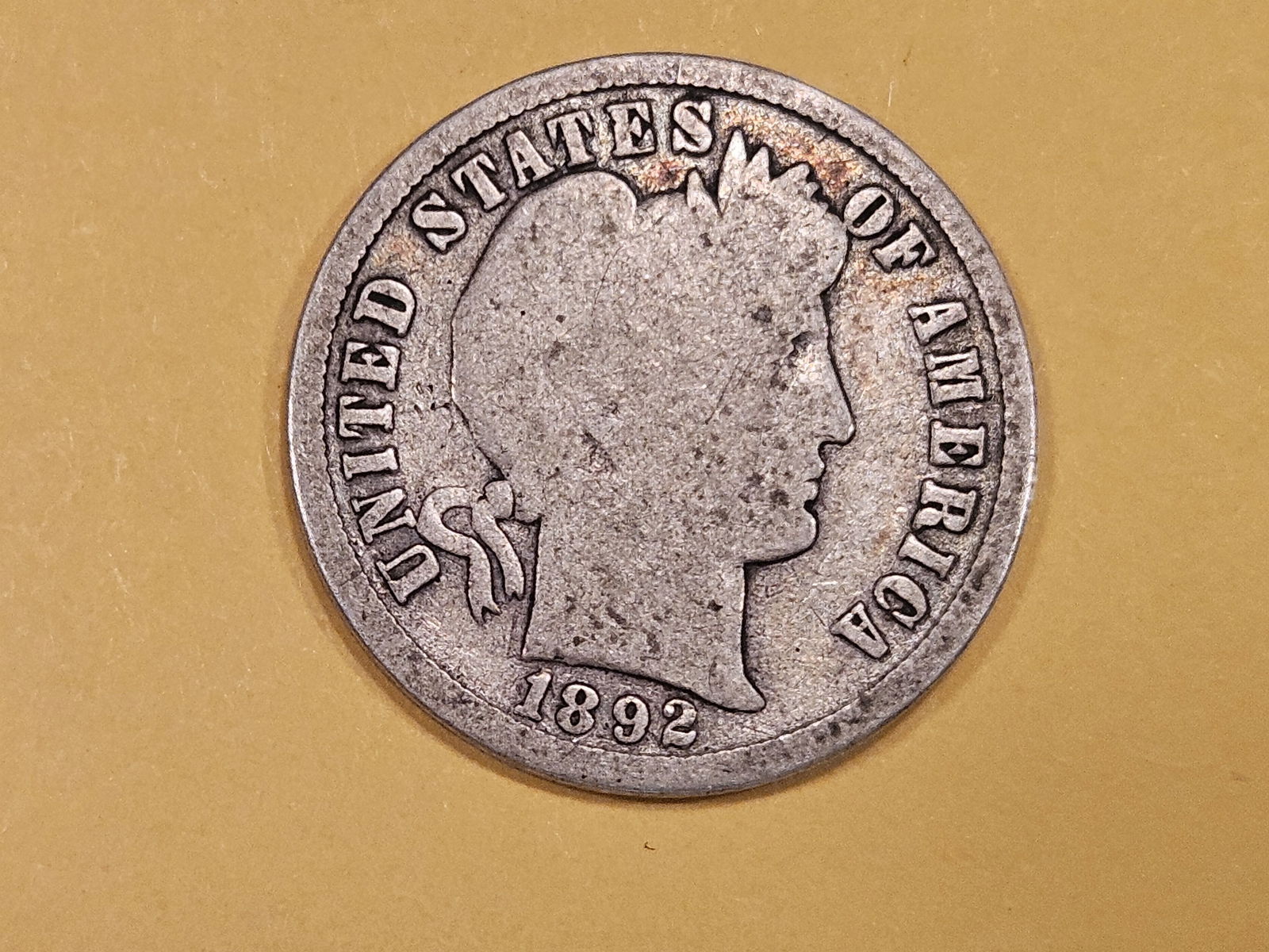 ** KEY DATE ** 1892-S Barber Dime in Good - 06 (1 of 3)