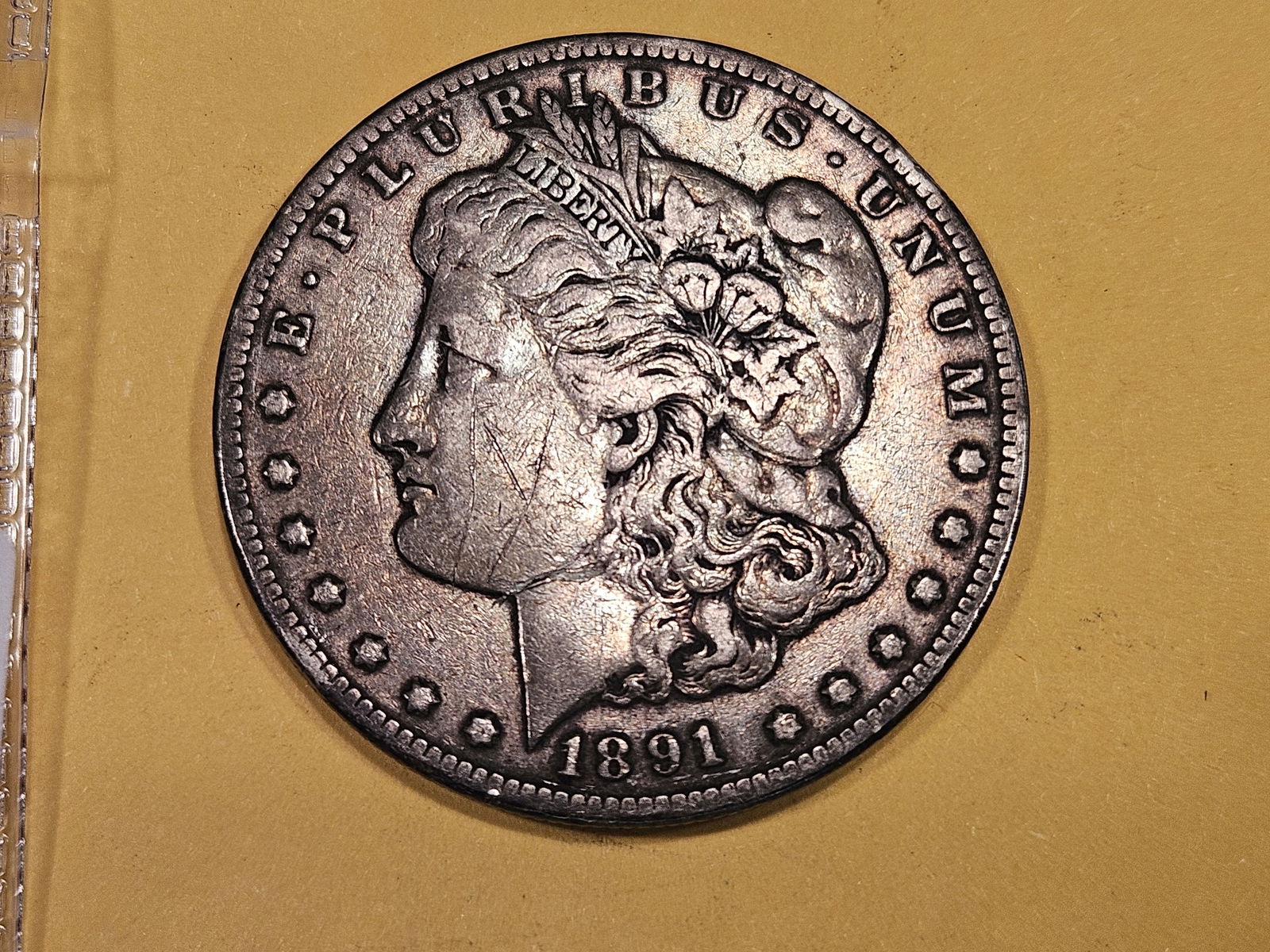 ** KEY DATE ** 1891-CC Morgan Dollar in Fine (1 of 3)