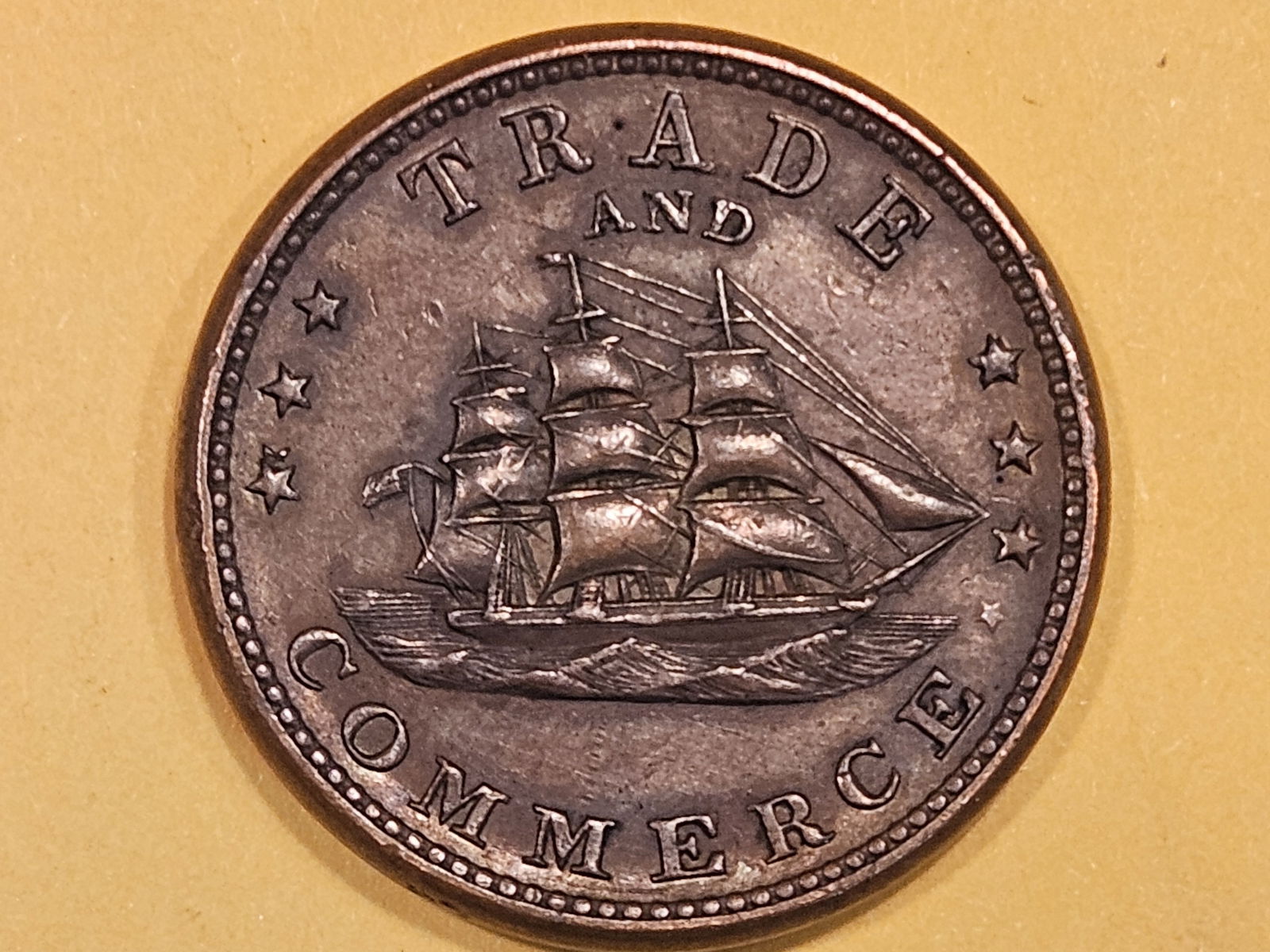 1861-65 Emergency coinage in About Uncirculated (1 of 5)