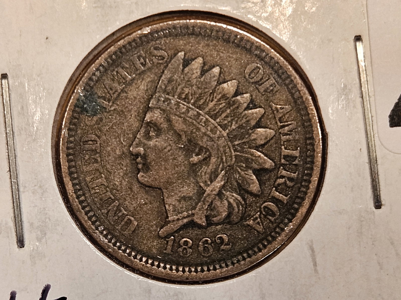 1862 Copper-Nickel Indian Cent (1 of 3)