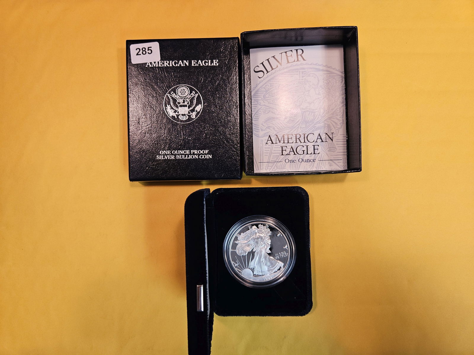 GEM Proof Deep Cameo 1999 American Silver Eagle (1 of 3)