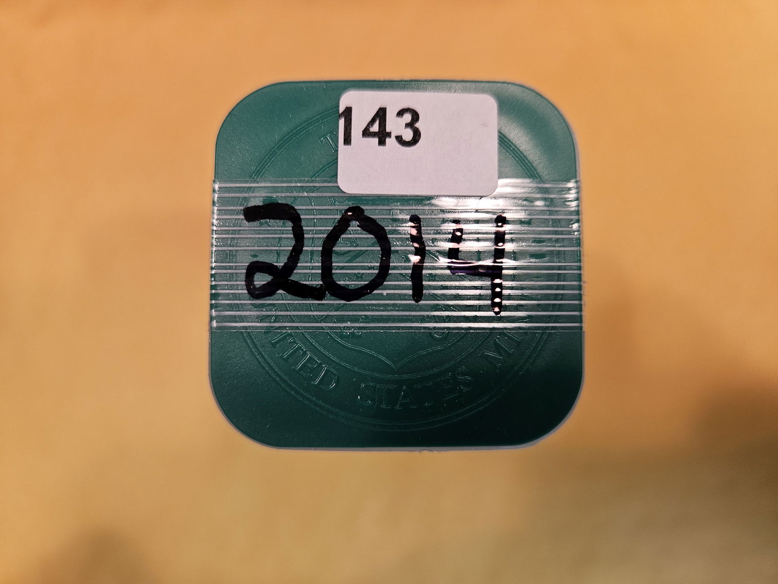 Original GEM Brilliant Uncirculated Roll of 2014 American Silver Eagles (1 of 2)