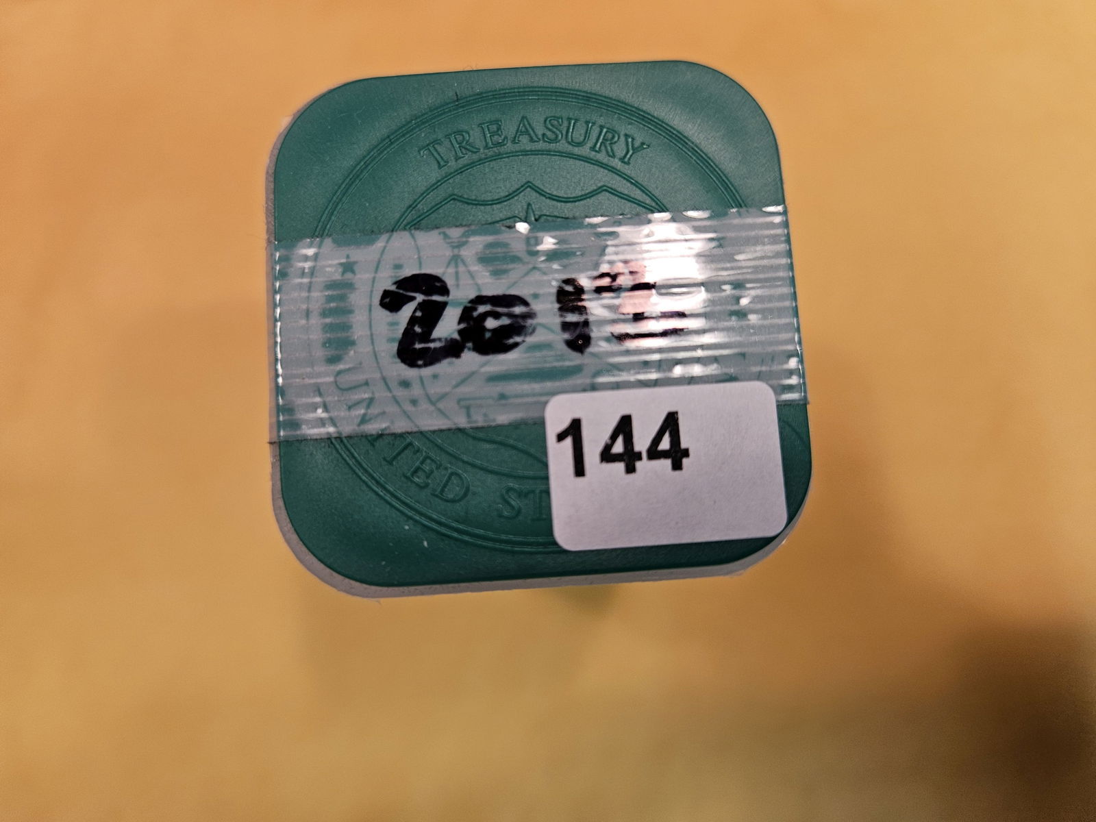 Original GEM Brilliant Uncirculated Roll of 2012 American Silver Eagles (1 of 2)