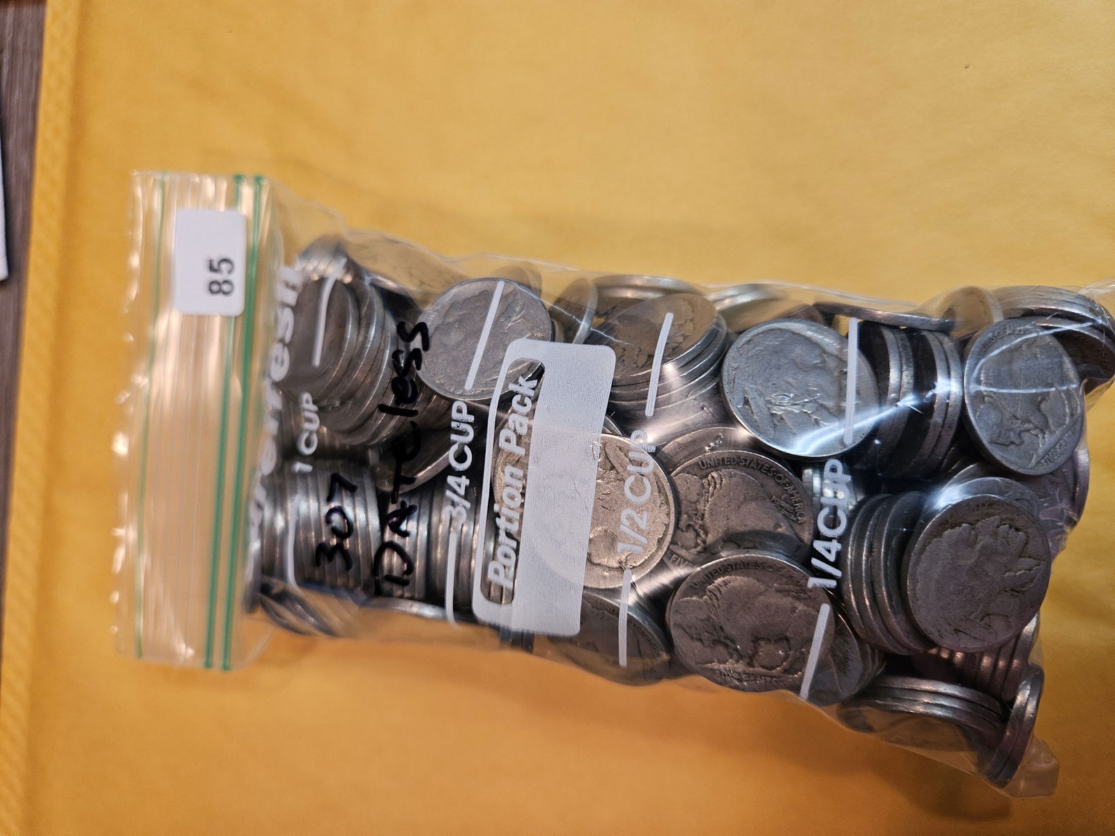 THREE Hundred seven Buffalo Nickels (1 of 2)