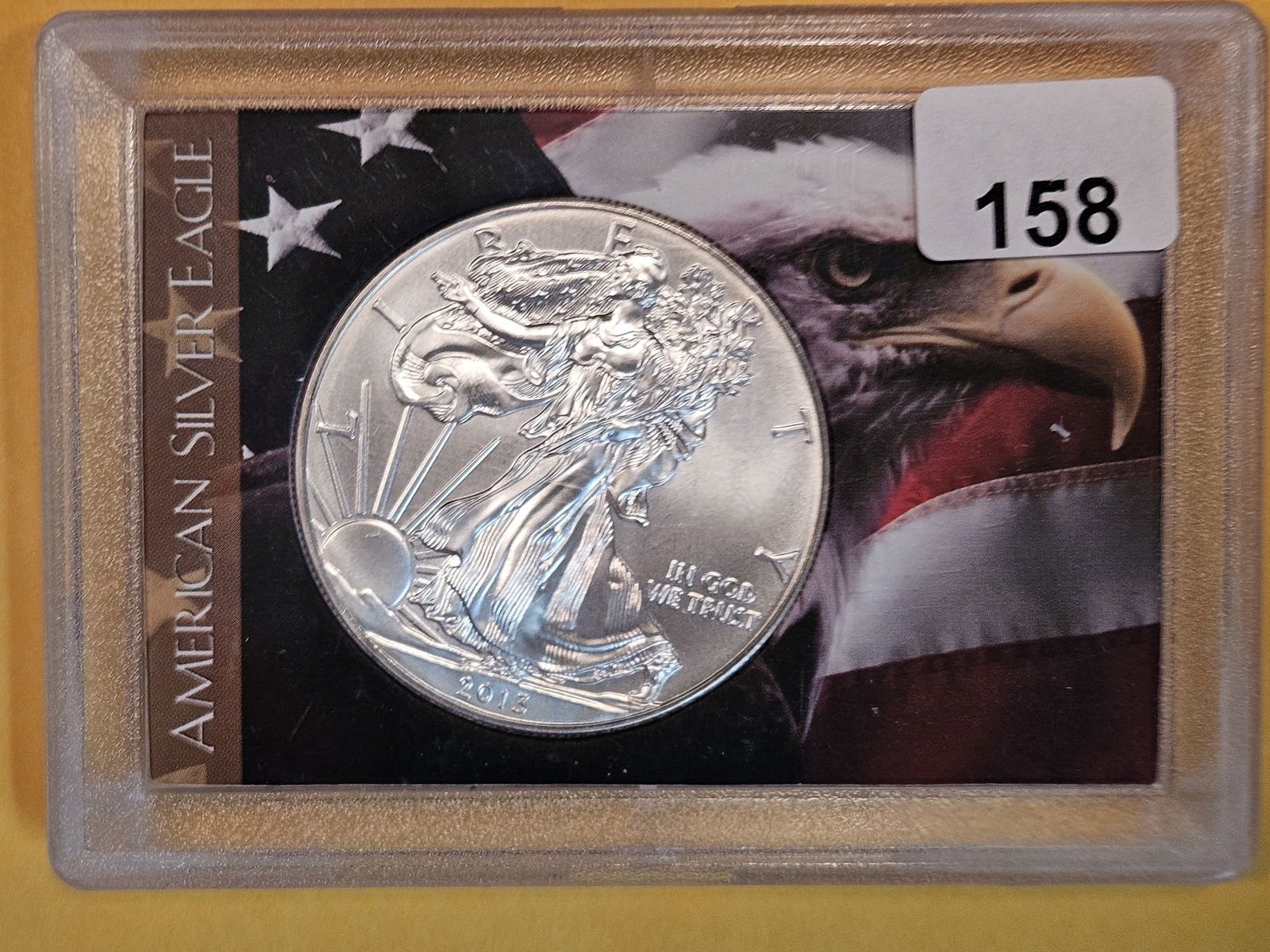 GEM Brilliant Uncirculated 2013 American Silver Eagle (1 of 2)