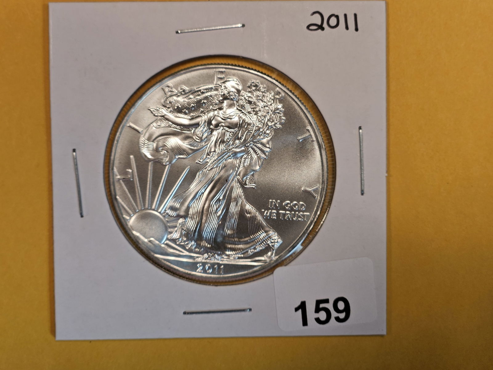 GEM Brilliant Uncirculated 2011 American Silver Eagle (1 of 1)