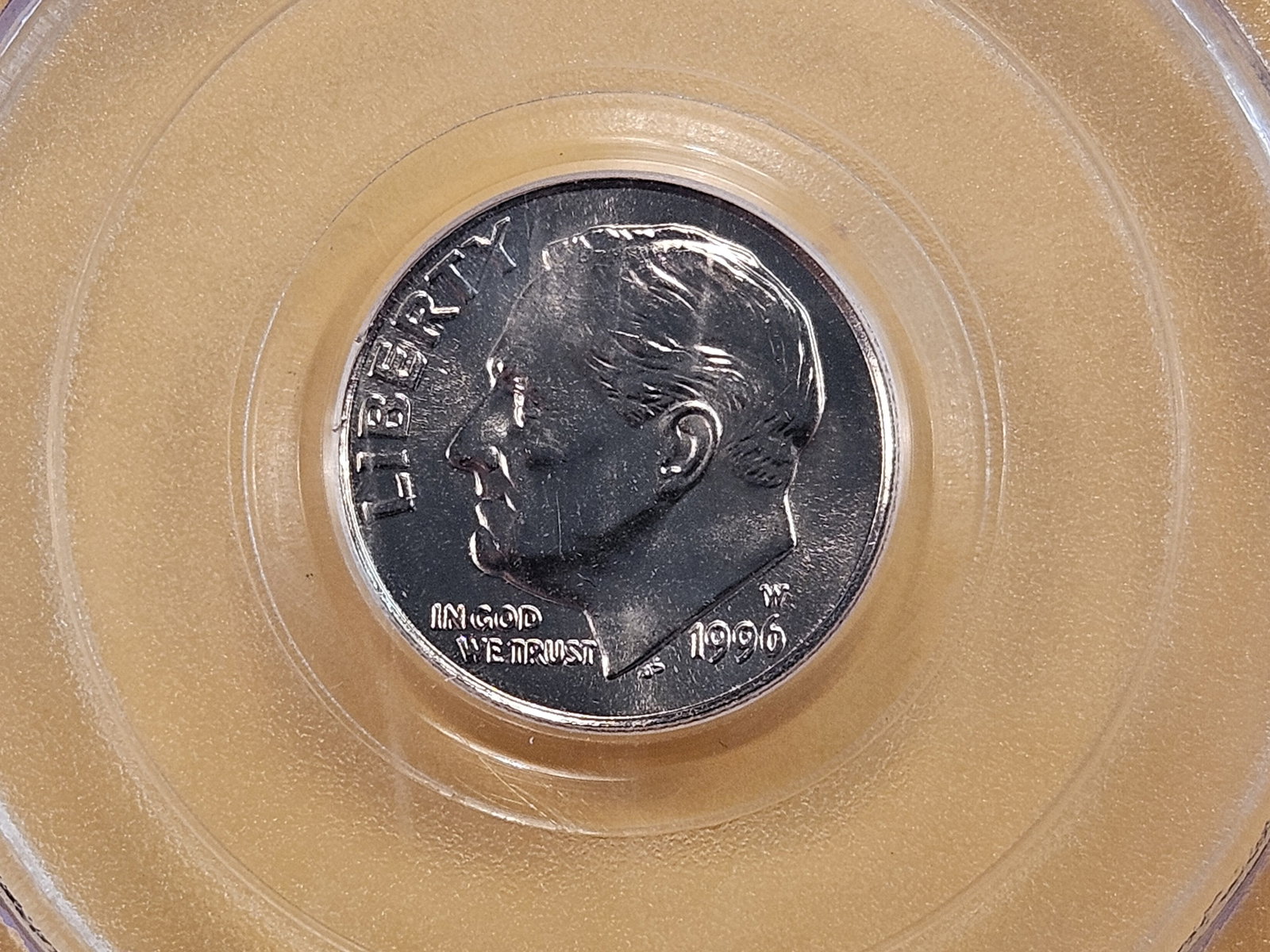 SUPERB GEM! PCGS 1996-W Roosevelt Dime in Mint State 67 (1 of 4)