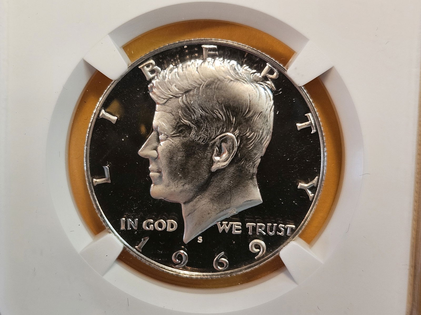 SUPERB GEM! NGC 1969-S Kennedy Silver Half Dollar in Proof 67 (1 of 4)