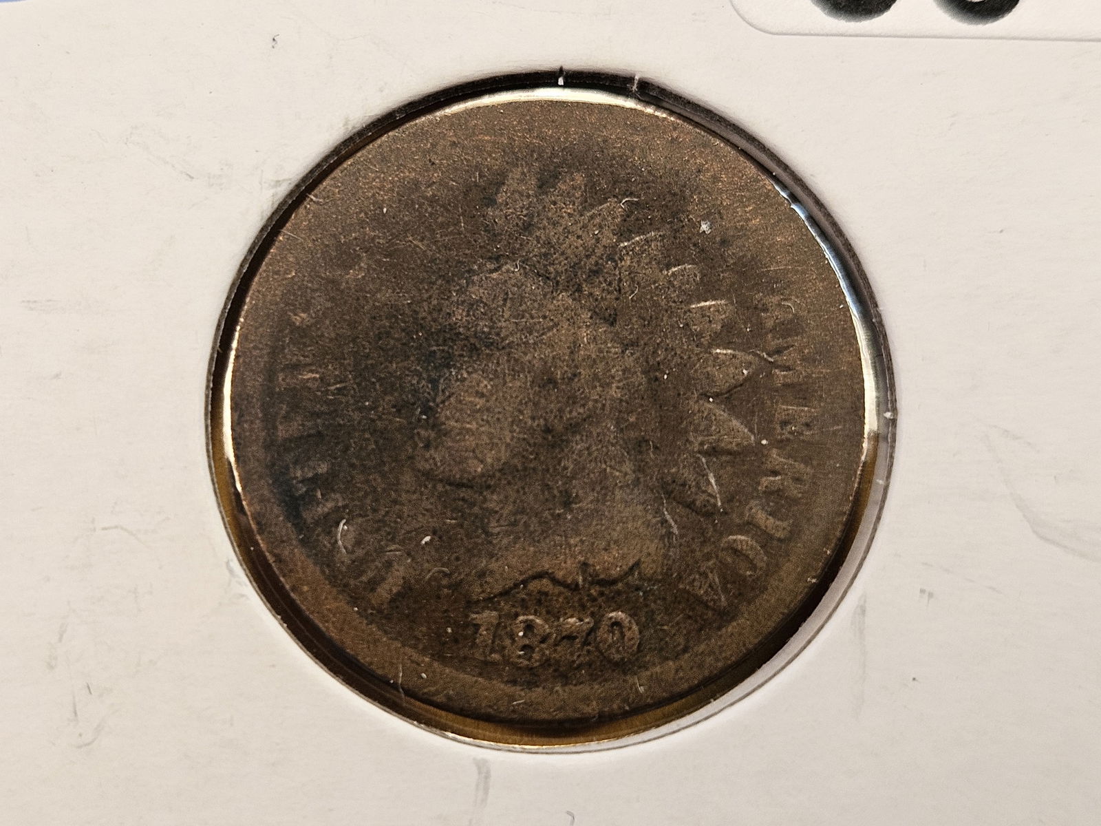 Better Date 1870 Indian Head Cent (1 of 4)