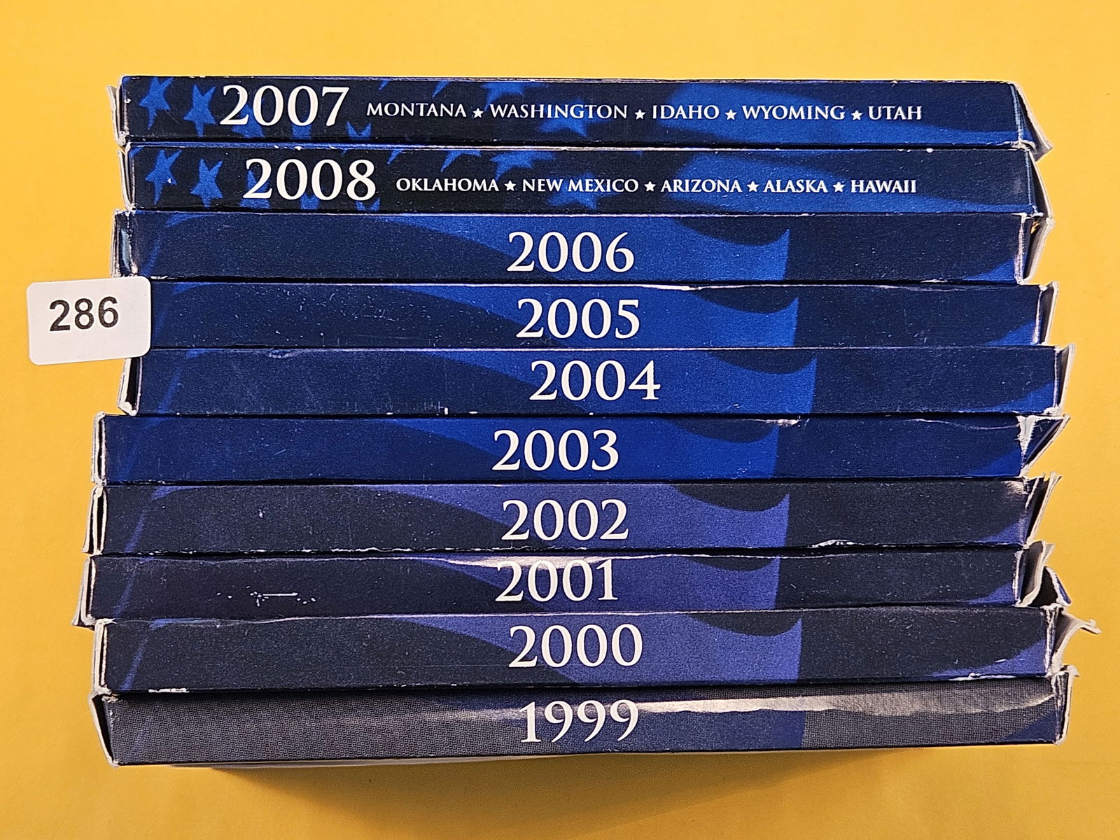 Ten Mixed United States Proof Sets (1 of 2)