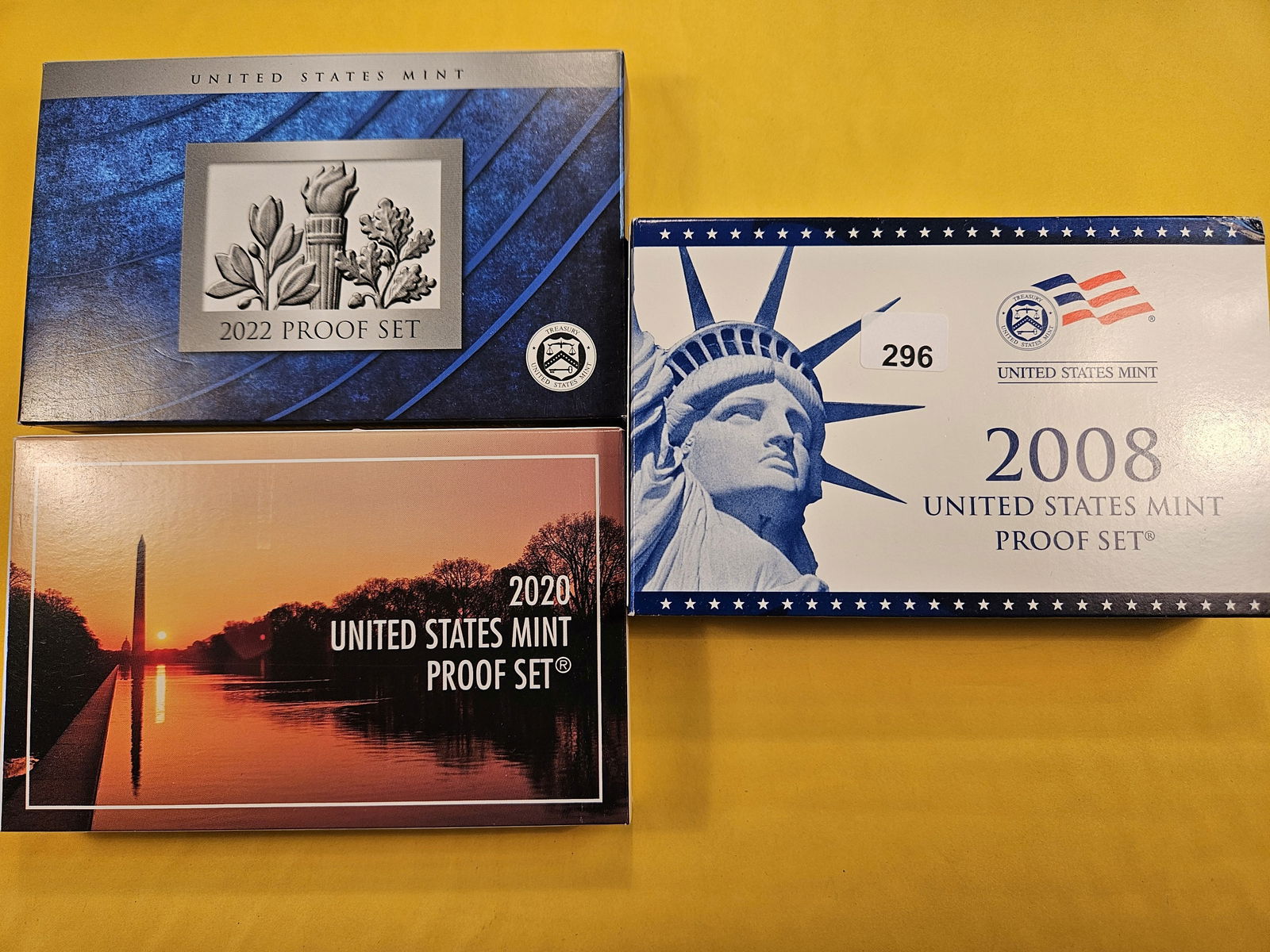 Thee US Proof Sets (1 of 2)