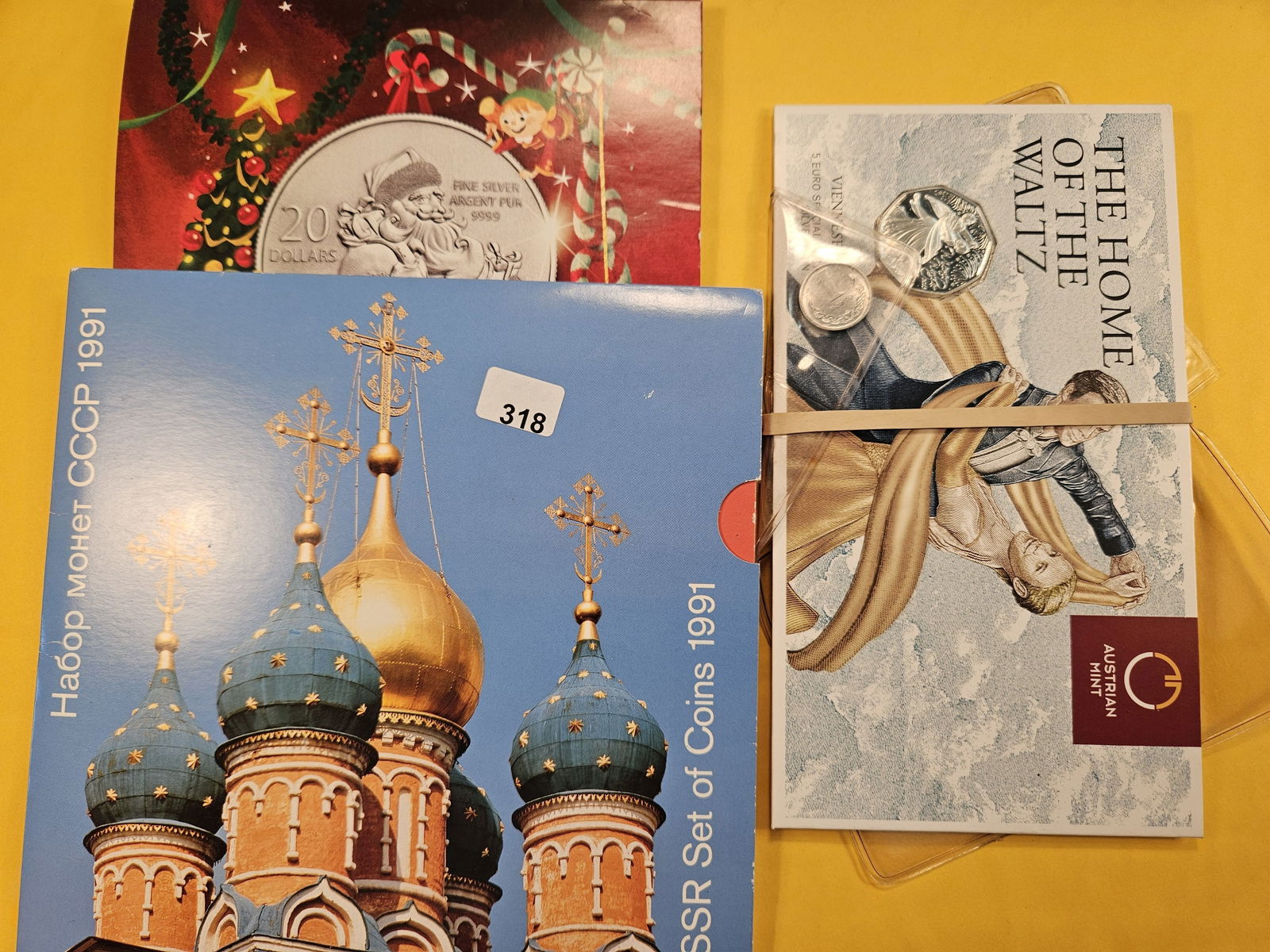 Three Foreign Mint Items (1 of 5)